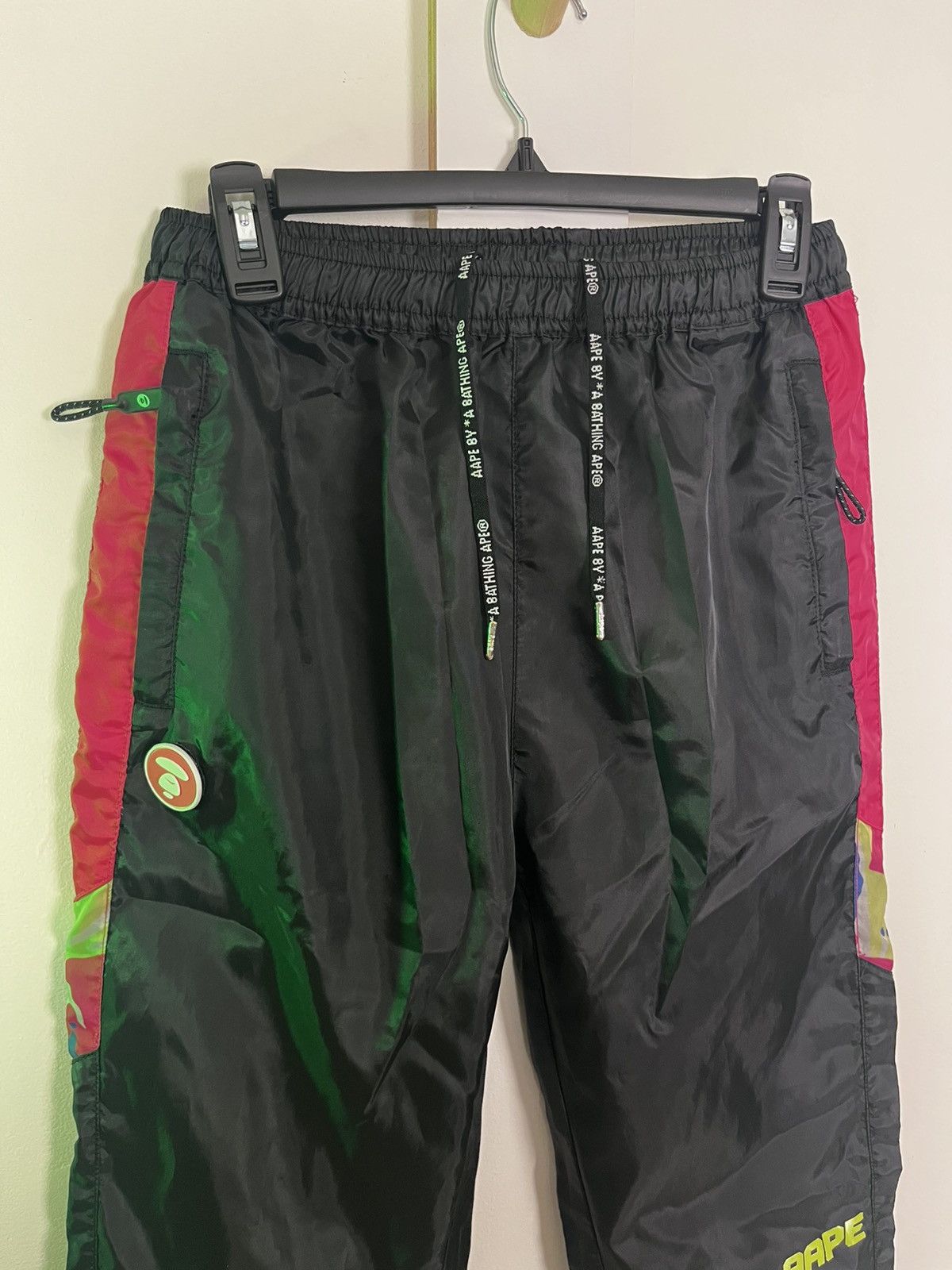 Aape Aape SOMEWHERE IN THE AAPE UNIVERSE Polyester Joggers Size US 28 / EU 44 - 1 Thumbnail