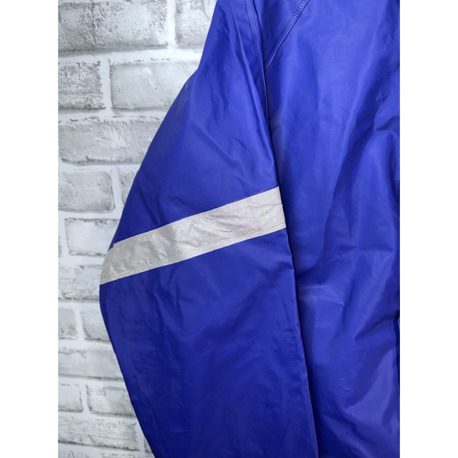 Vintage Dry Rider Signature Line Jacket Men XL Blue Rain Wind Water Repellent Motorcycle Lined Size US XL / EU 56 / 4 - 5 Thumbnail