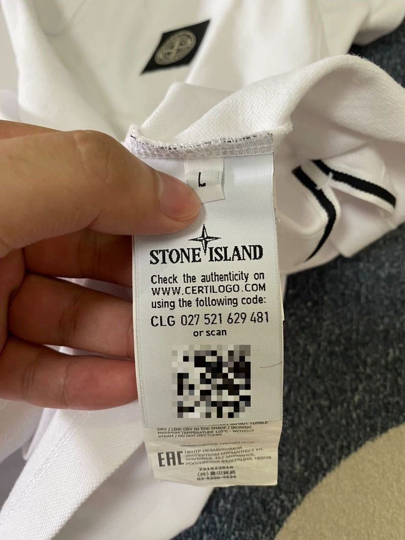 Stone Island Stone Island Classic Short Sleeve Polo Shirt -2506 Size US L / EU 52-54 / 3 - 5 Thumbnail