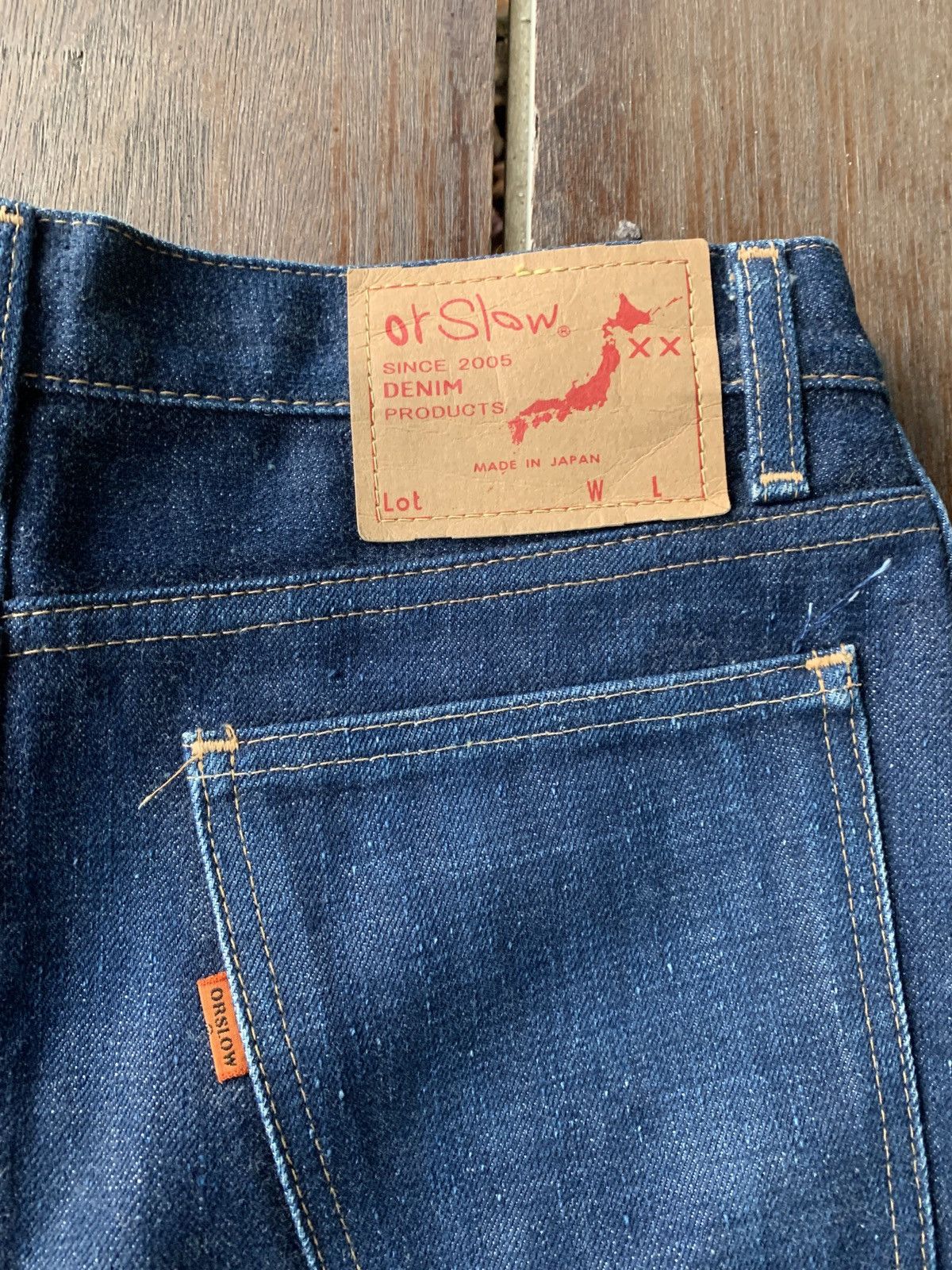 Orslow Japan Blue Denim Skirt, Women's (Size 28) — image 3 of 5