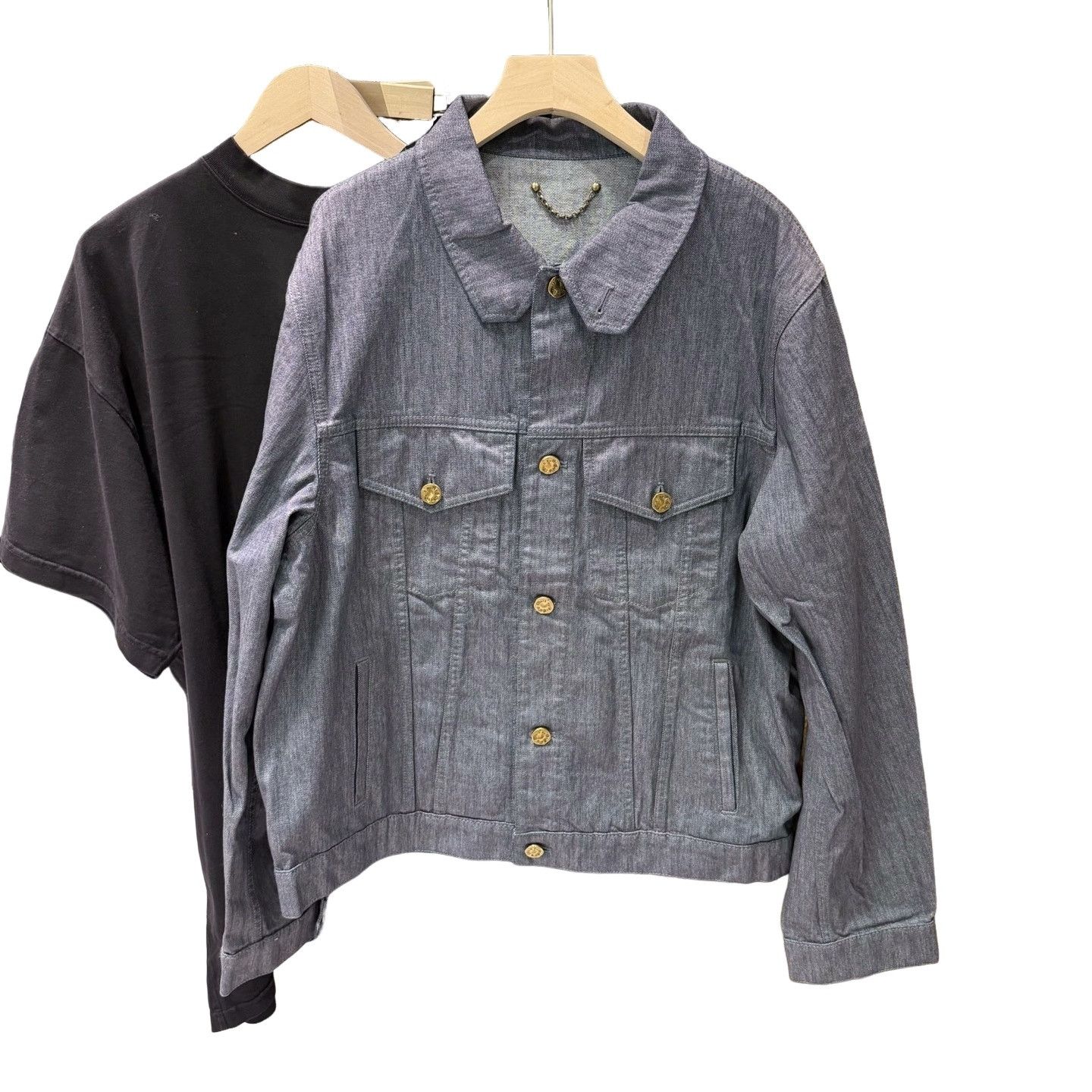 Louis Vuitton Louis Vuitton Monogram Denim Jacket Size L Size US L / EU 52-54 / 3 - 1 Thumbnail