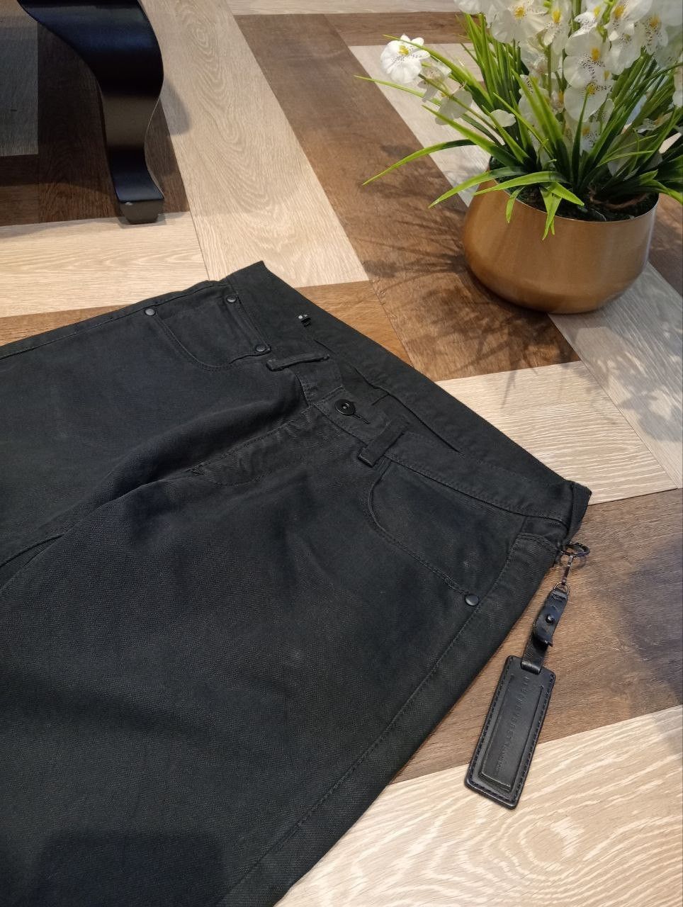 Neil Barrett BLACK BARRETT NEIL BARRETT BLACK DENIM PANTS Size US 31 - 5 Thumbnail