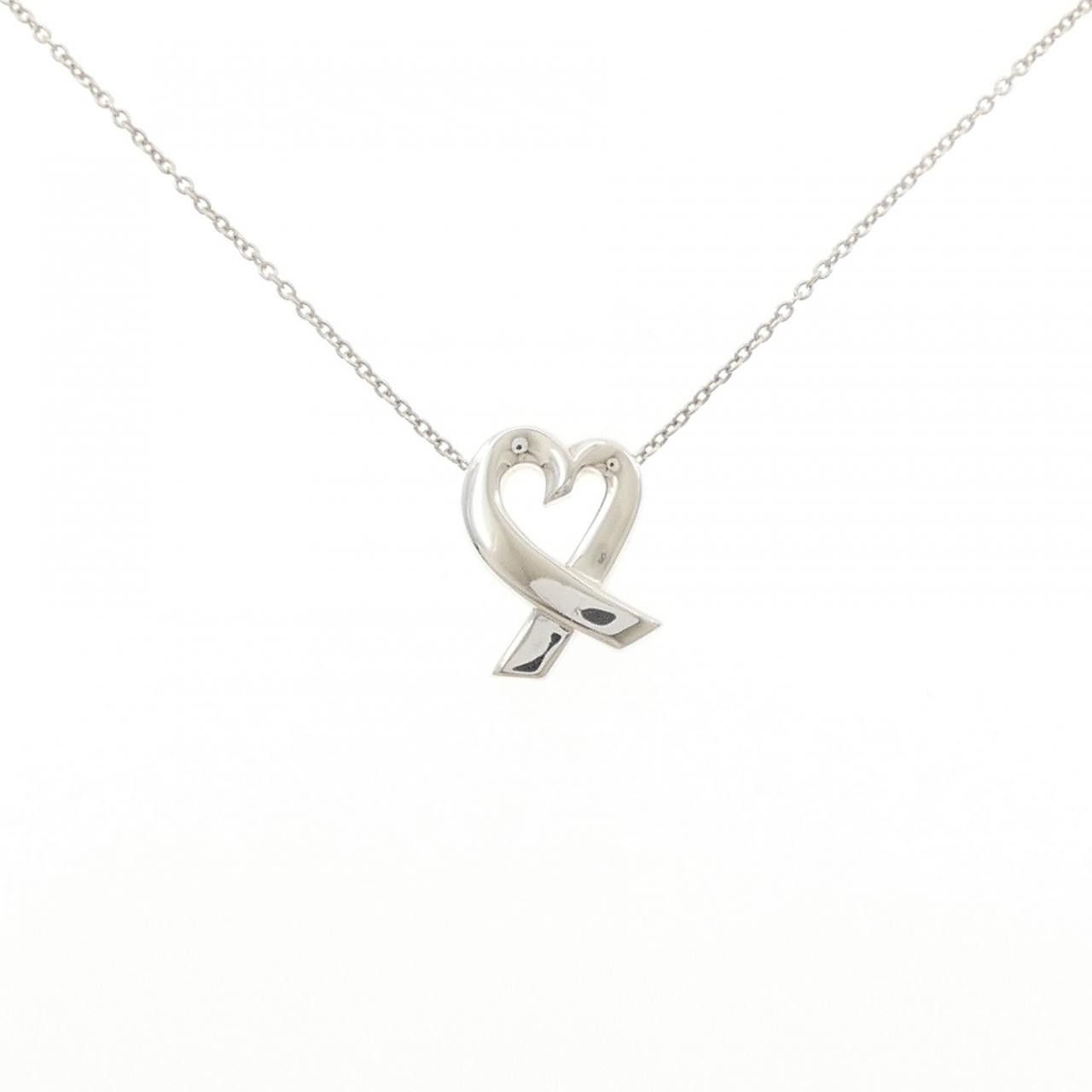 Tiffany & Co. Tiffany & Co. Tiffany Loving Heart 925 Silver Necklace Precious Metal Necklace DUTY FREE for USA Size ONE SIZE - 1 Thumbnail
