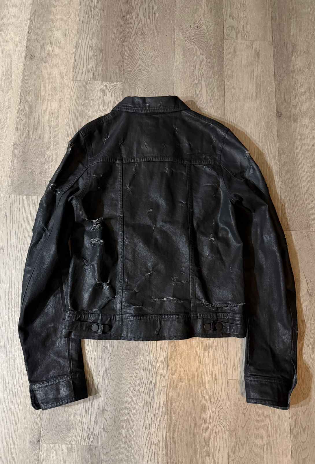 Dior Dior Homme SS04 ‘Strip’ Denim Jacket Size S / US 4 / IT 40 - 2 Thumbnail