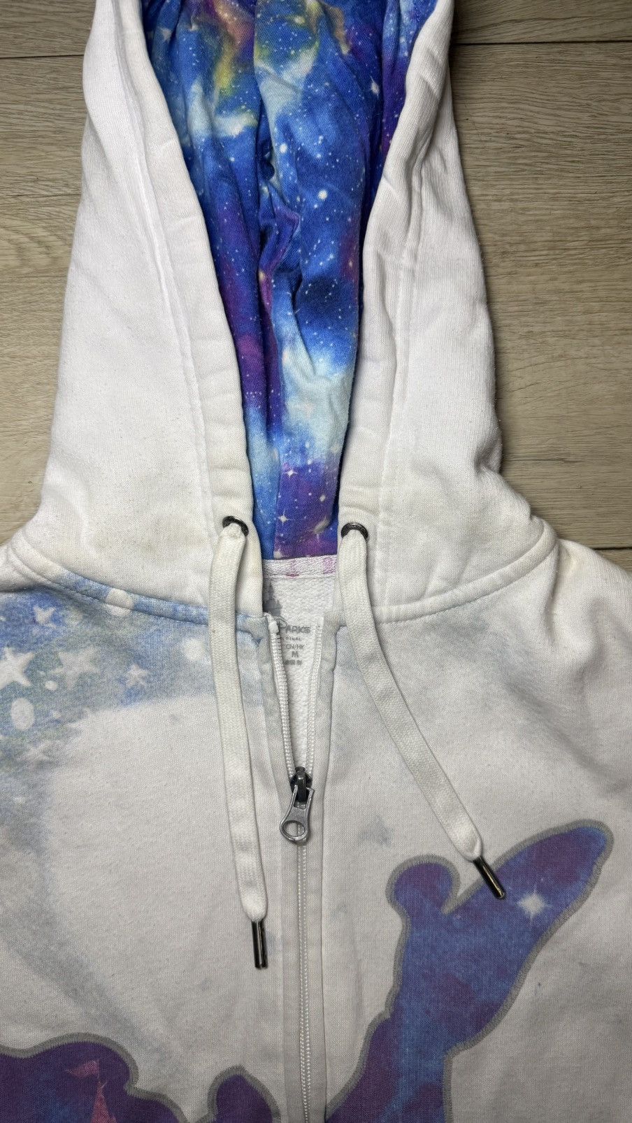 Disney Vintage / Y2K Disney Parks Wizard Mickey Zip Up Hoodie Size M / US 6-8 / IT 42-44 - 3 Thumbnail