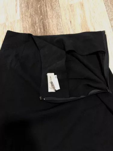 Yohji Yamamoto Yohji Yamamoto black skirt Sz SS Size 28" / US 6 / IT 42 - 5 Thumbnail