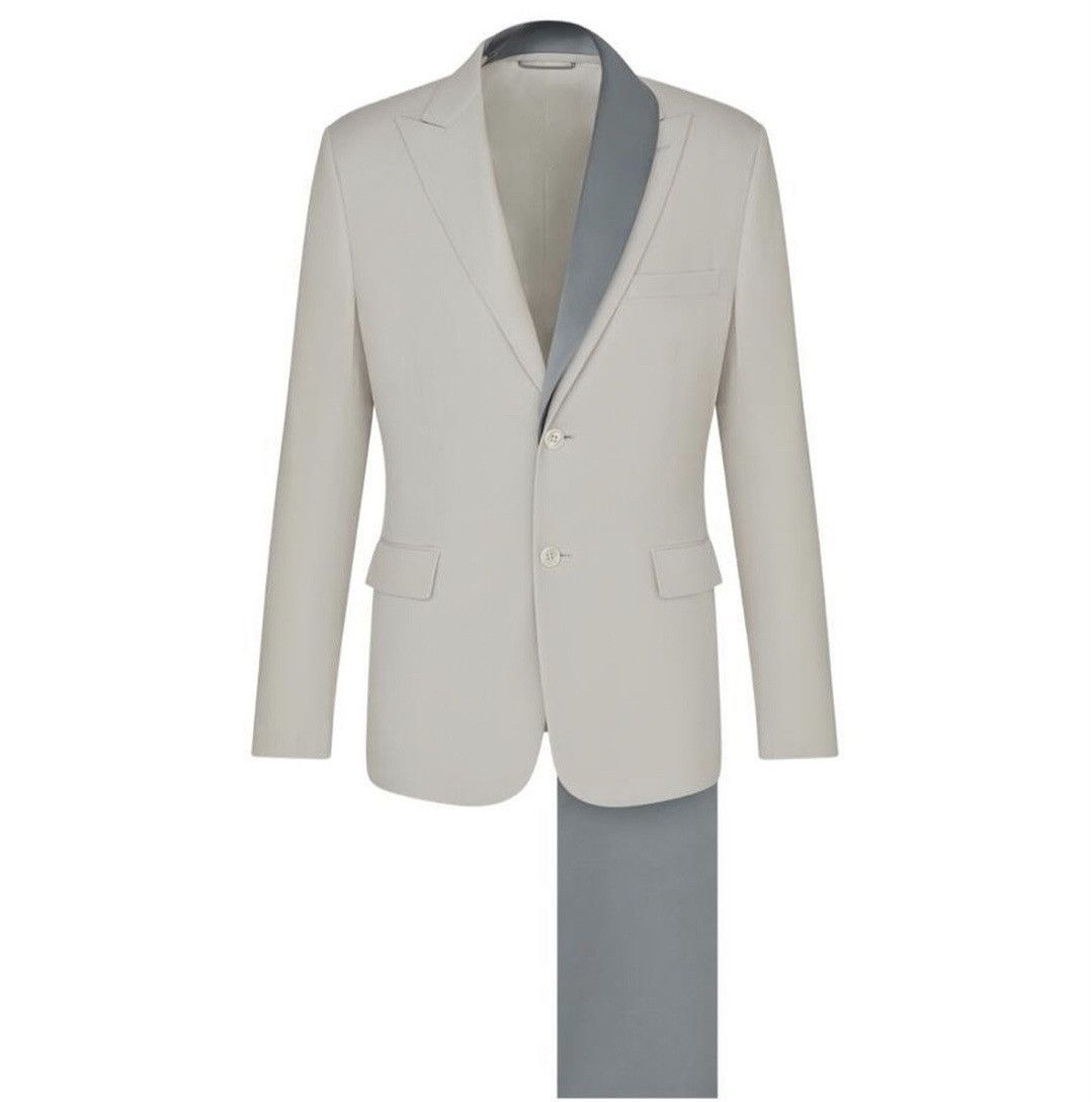 Daniel Arsham × Dior Dior ecru wool suit 44 / 46 Size 44R - 1 Thumbnail
