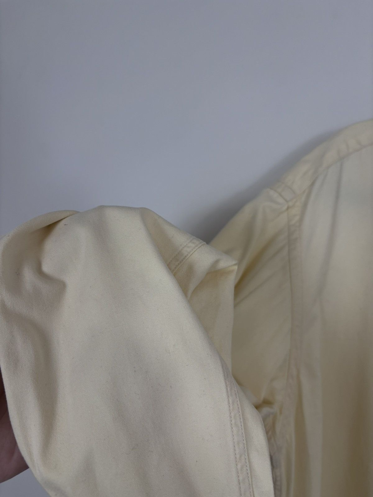 Avirex Vintage Avirex USA Ivory Yellow Button Up Long Sleeve Shirt Size US L / EU 52-54 / 3 - 9 Thumbnail
