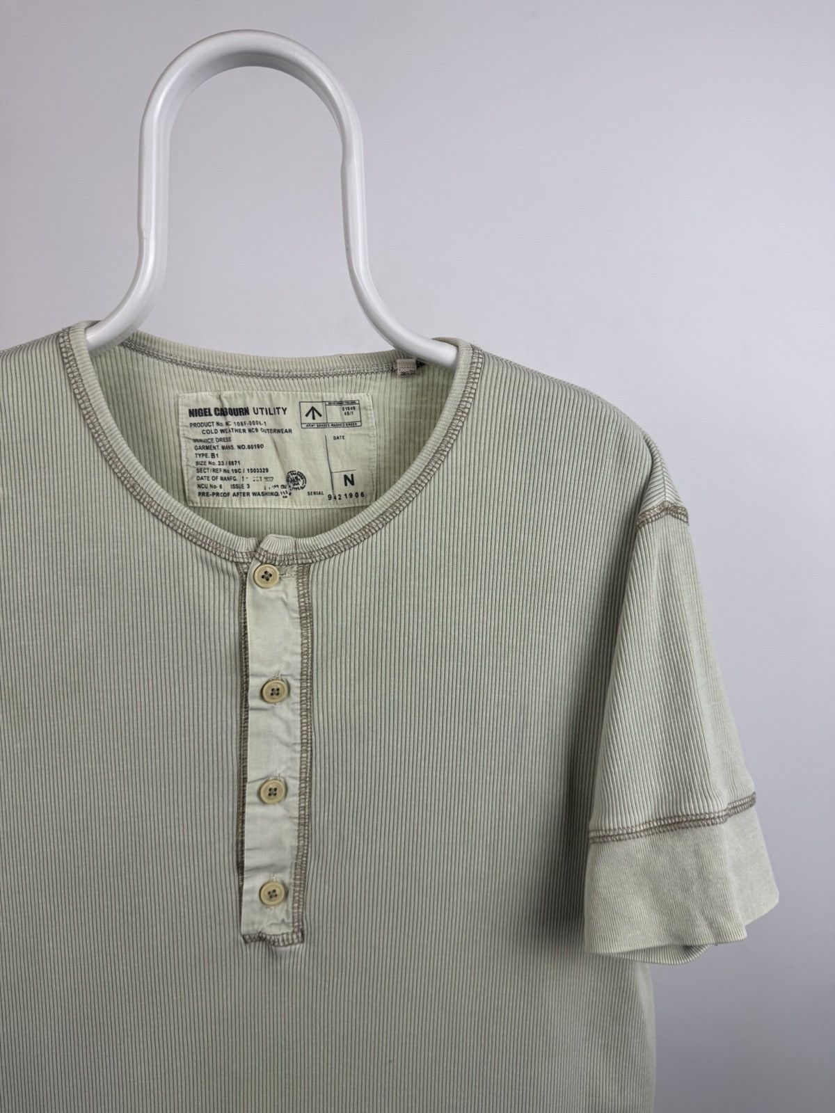 Nigel Cabourn Nigel Cabourn Utility Army Military Tee Size US M / EU 48-50 / 2 - 2 Thumbnail
