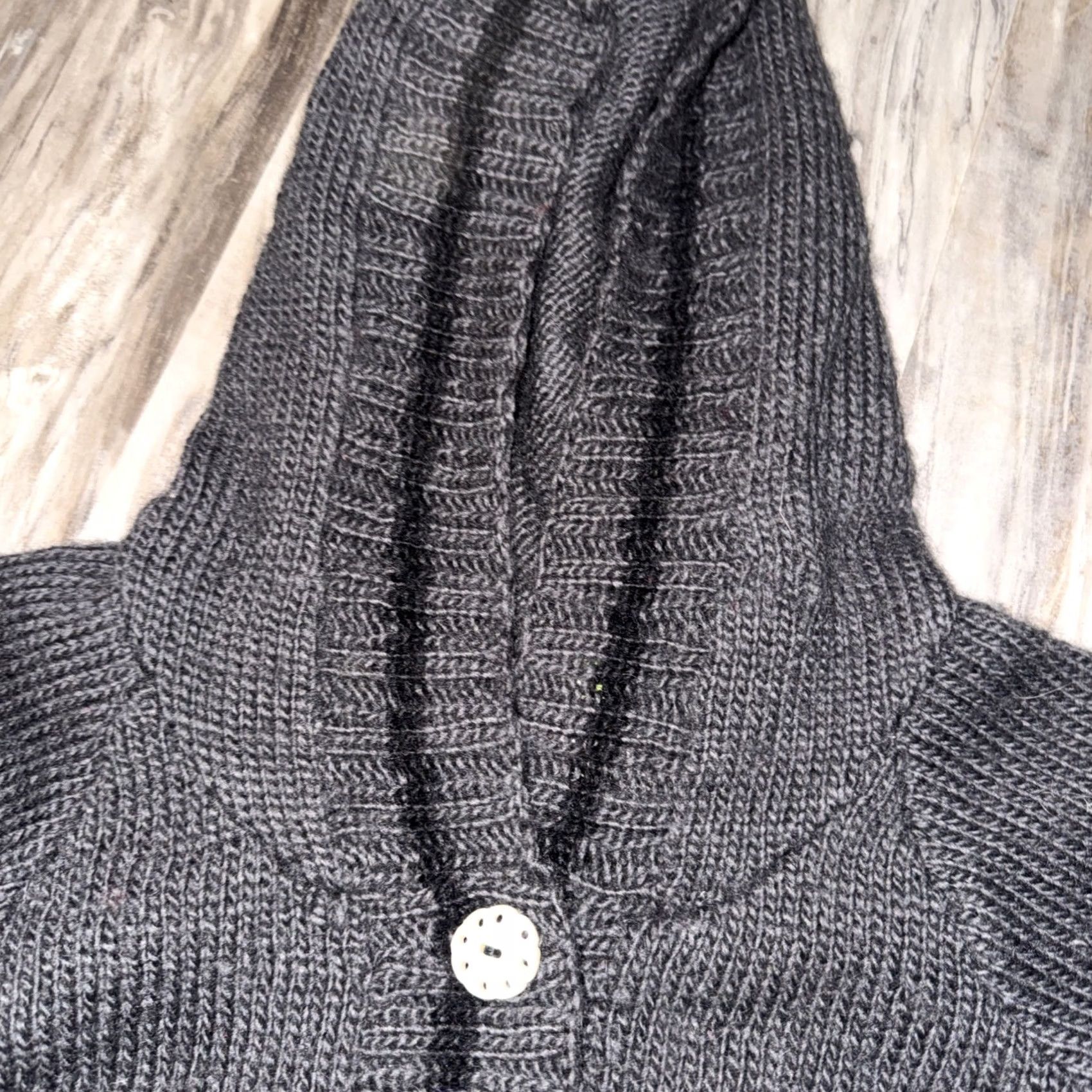 Vintage VINTAGE Newari Wool Cardigan Hoodie Sweater S/M Women Gray Regular Knit Relaxed Fit Bohemian Aztec Designer Fall Winter Spring Size S / US 4 / IT 40 - 5 Thumbnail