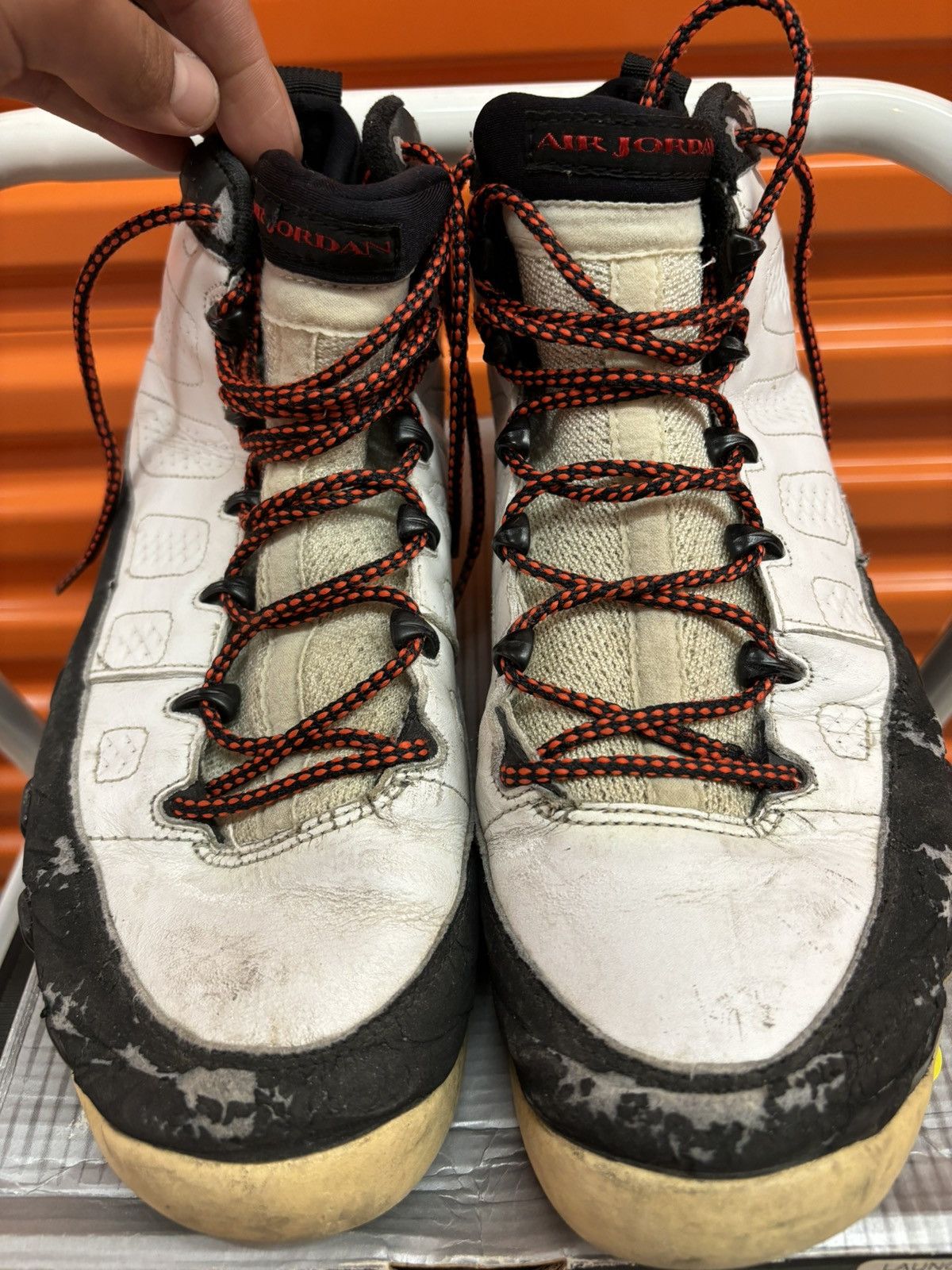 Jordan Brand × Vintage ***FINAL DROP***RARE 2001 NIKE AIR JORDAN 9 OG 11.5 Size US 11.5 / EU 44-45 - 2 Thumbnail