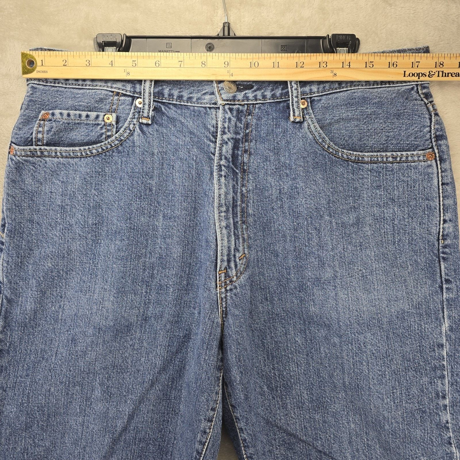 Levi's Levis 550 Jorts Jean Shorts Denim Size 36 (Fits 35x9) Y2K Size US 36 / EU 52 - 10 Thumbnail