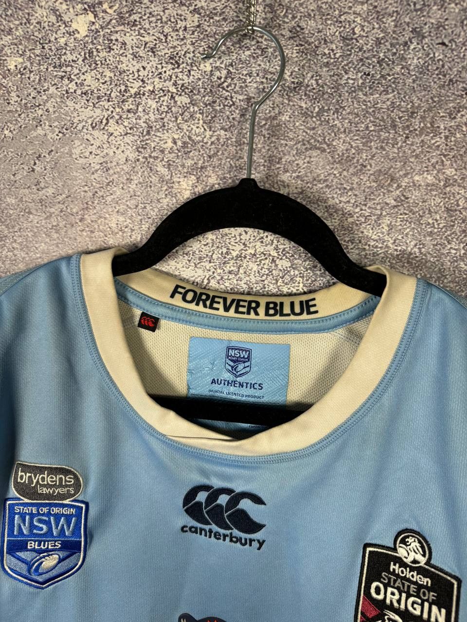 Canterbury of New Zealand New South Wales Blues State of Origin Rugby Jersey XL Size Size US XL / EU 56 / 4 - 10 Thumbnail