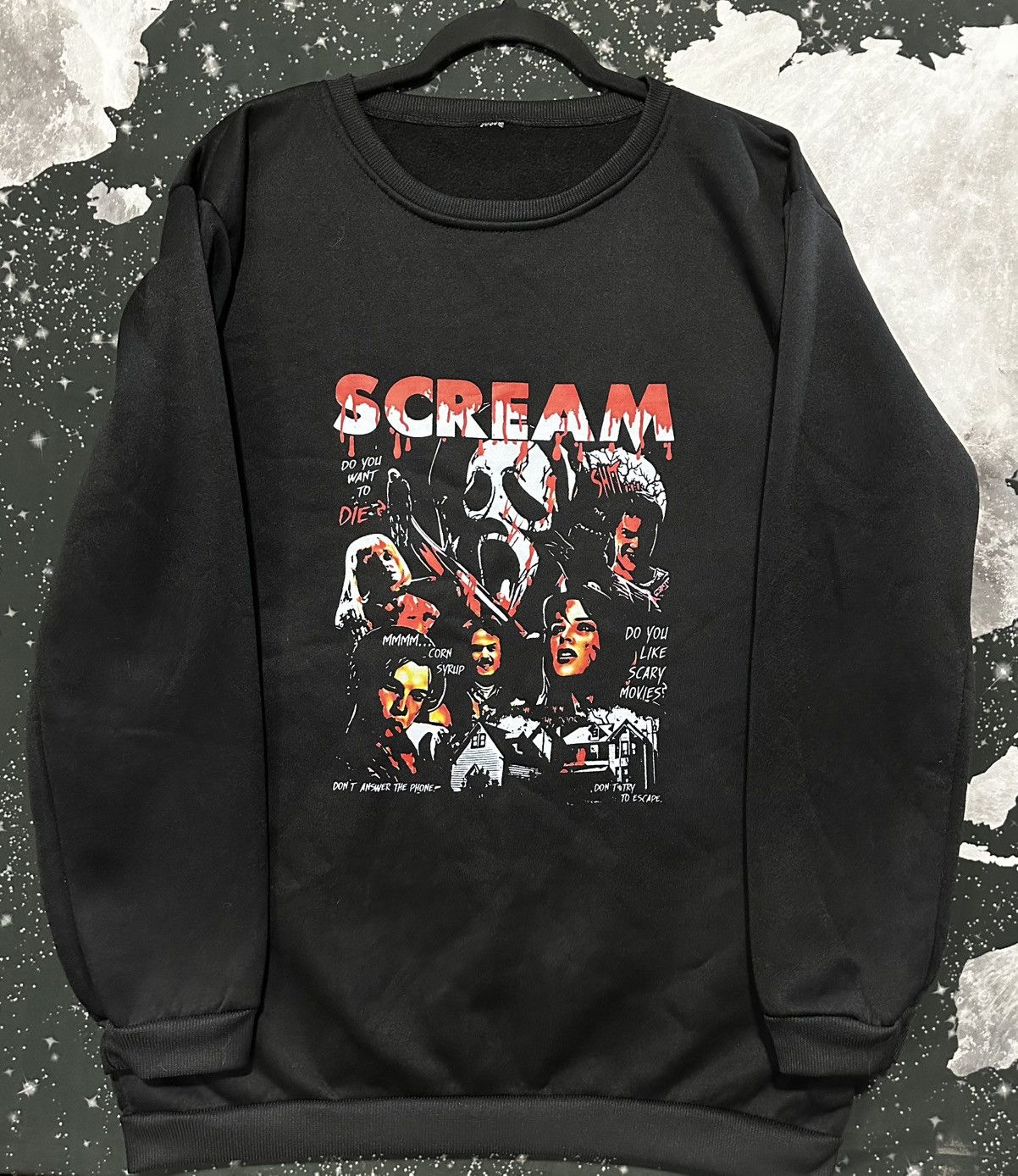 Other Scream Movie Poster Style Sweatshirt Size US XL / EU 56 / 4 - 1 Thumbnail