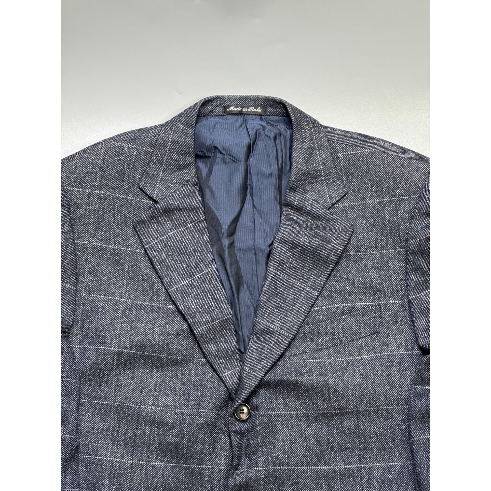 Pal Zileri Pal Zileri by Colombo Cashmere Silk Linen Blazer (Y1155) Size 44R - 3 Thumbnail