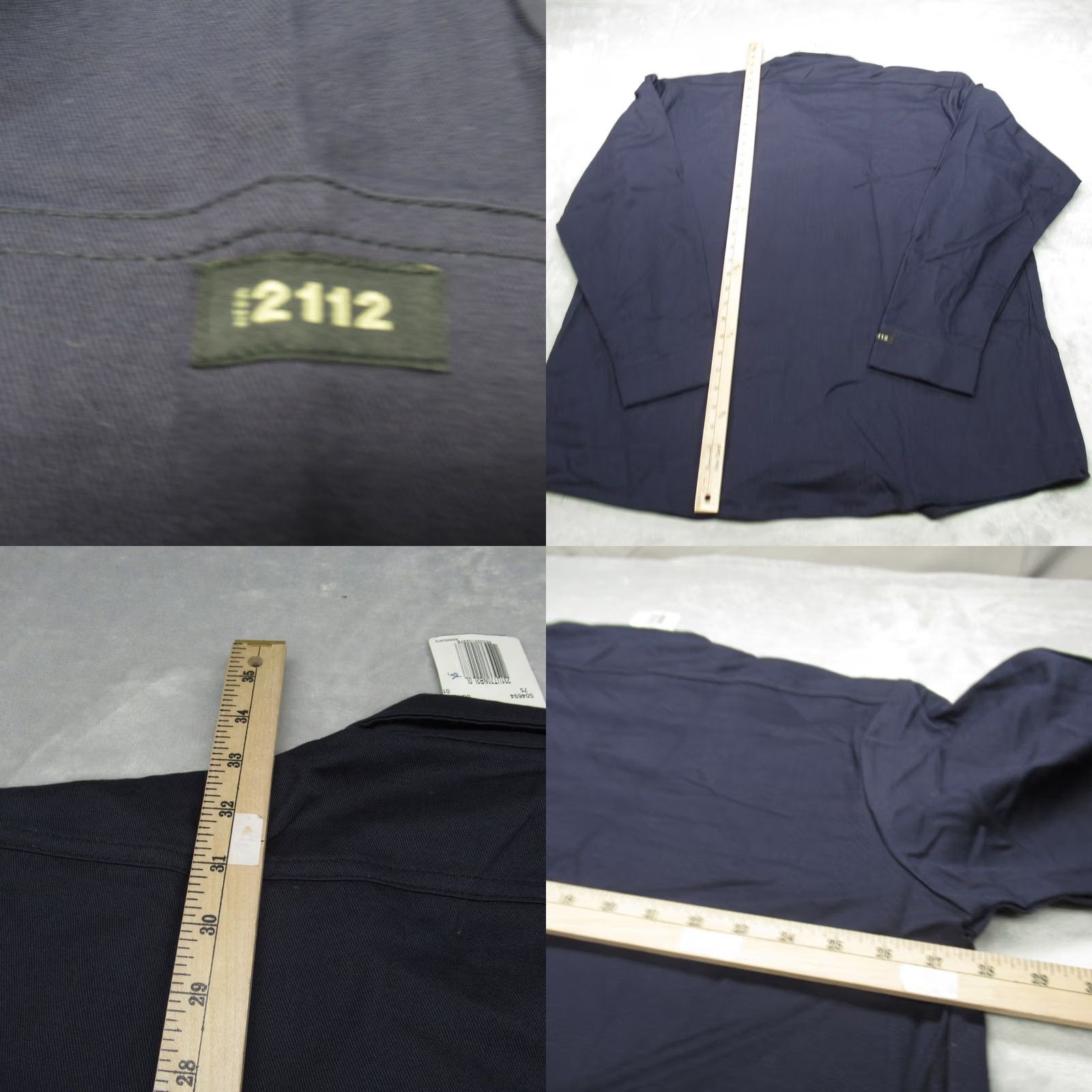 Vintage VINTAGE Workrite Uniform Shirt XXL Navy Flame Resistant Leadership Long Sleeve USA NEW Size US XXL / EU 58 / 5 - 8 Thumbnail