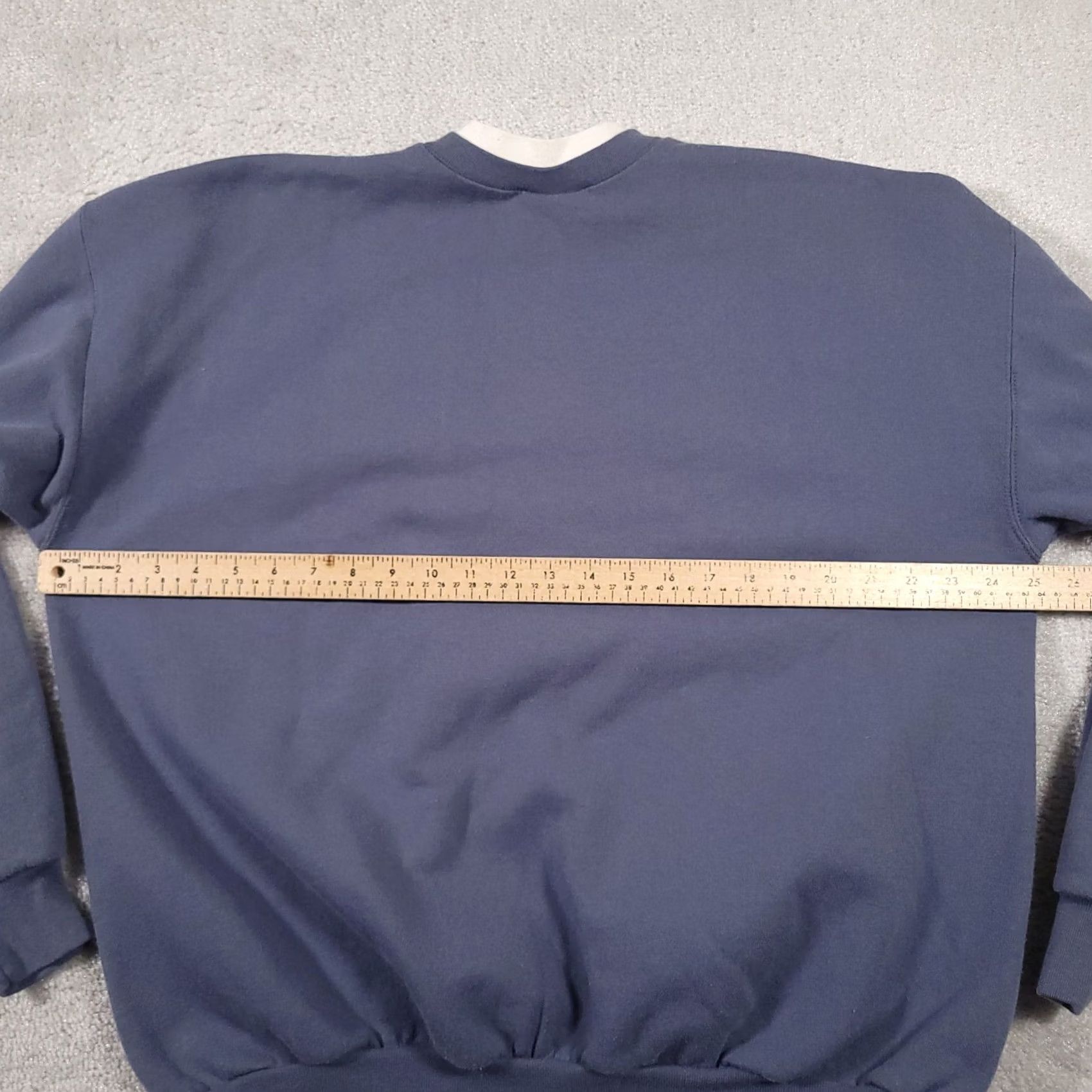 Vintage VINTAGE M&C Sportswear Grandma Crewneck Sweatshirt Embroidered Women's XL Blue Heart Shirt Women 90s Pullover Crew Neck Cotton Polyester Size XL / US 12-14 / IT 48-50 - 6 Thumbnail