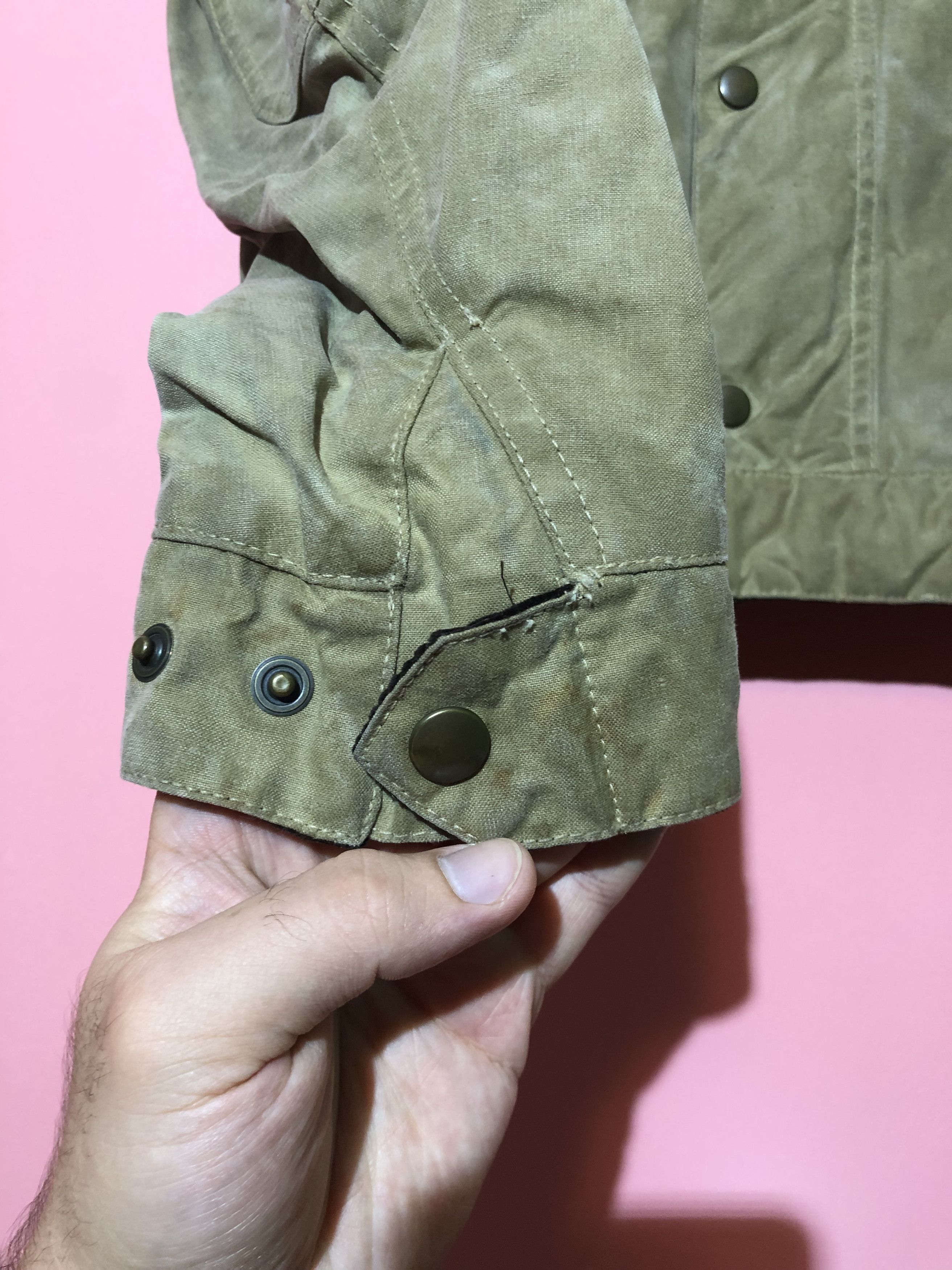 Belstaff belstaff gold vintage rare jacket VTG motorcycle hype waxed Size M / US 6-8 / IT 42-44 - 13 Thumbnail