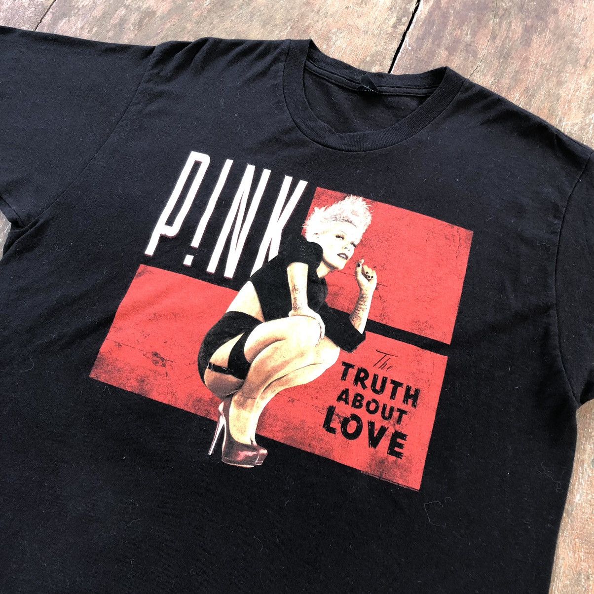 Band Tees Vintage Pink American Singer Tour T Shirt Size US L / EU 52-54 / 3 - 1 Thumbnail