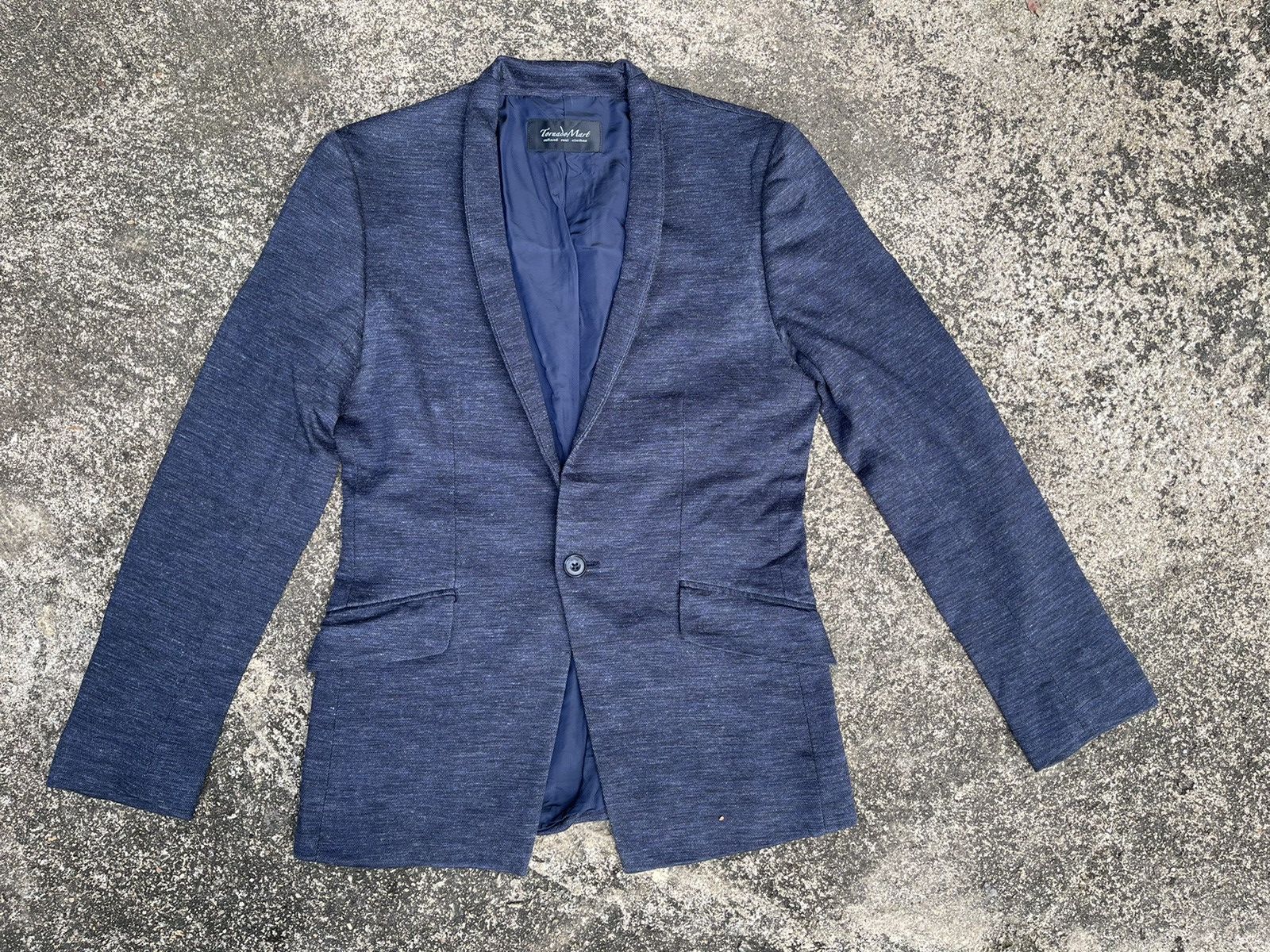 Tornado Mart Textured Knit Blazer 4 Japan Slim Fit