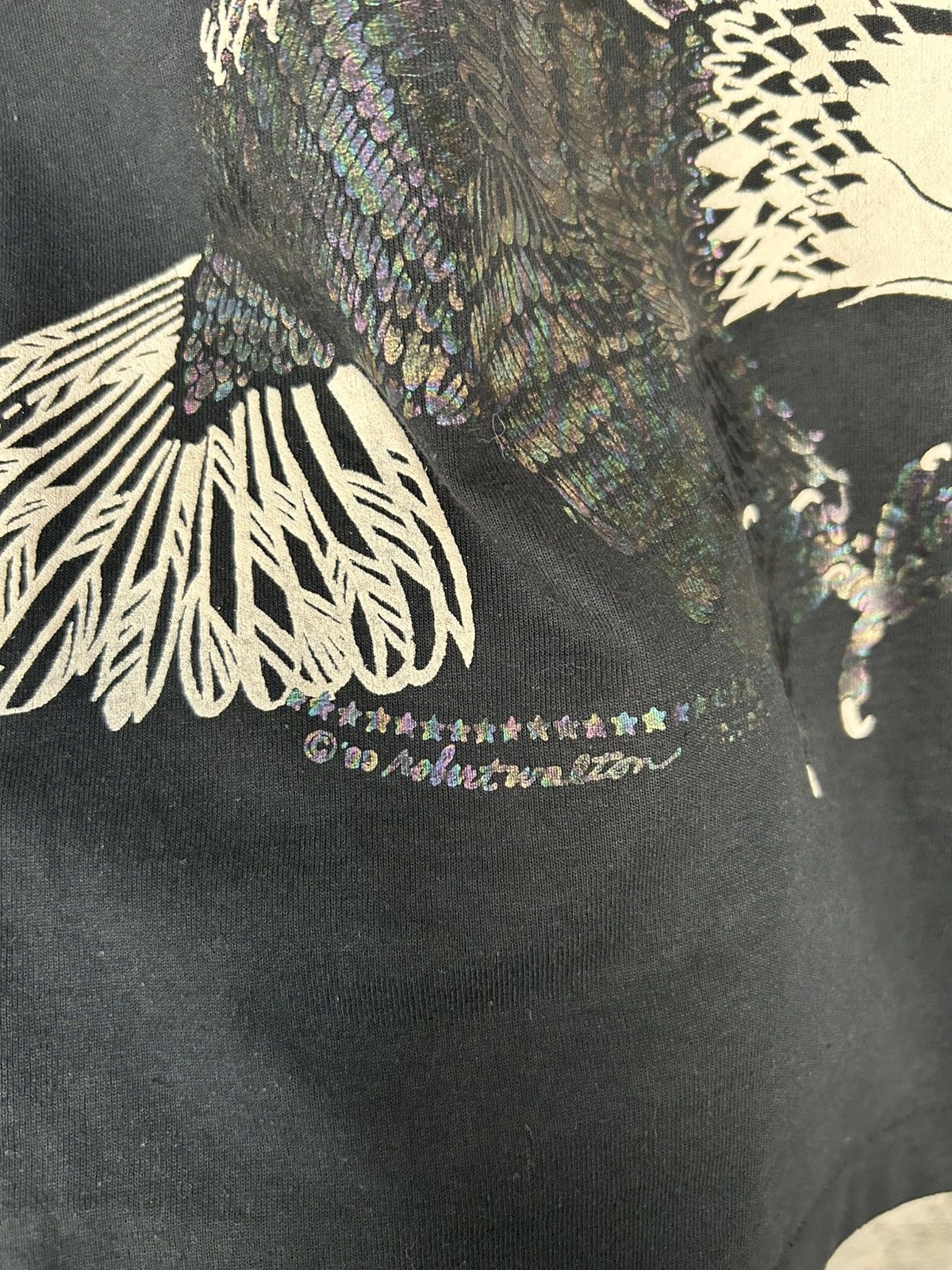 Vintage Vintage Virginia City Eagle Graphic Tee 90s Single Stitch Size US L / EU 52-54 / 3 - 5 Thumbnail