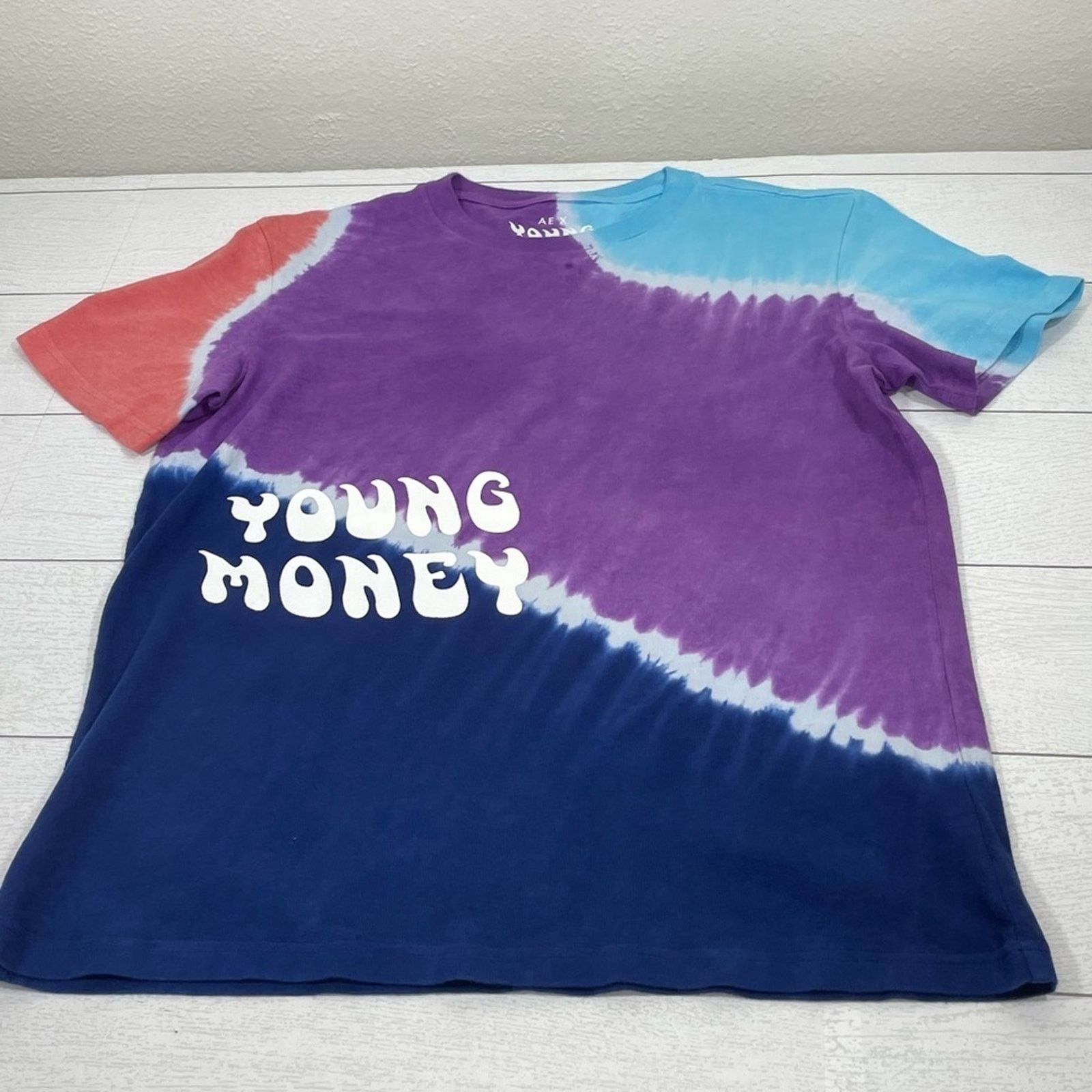 American Eagle Outfitters AMERICAN EAGLE X Young Money Tie Dye Shirt Size XS Size US XS / EU 42 / 0 - 1 Thumbnail