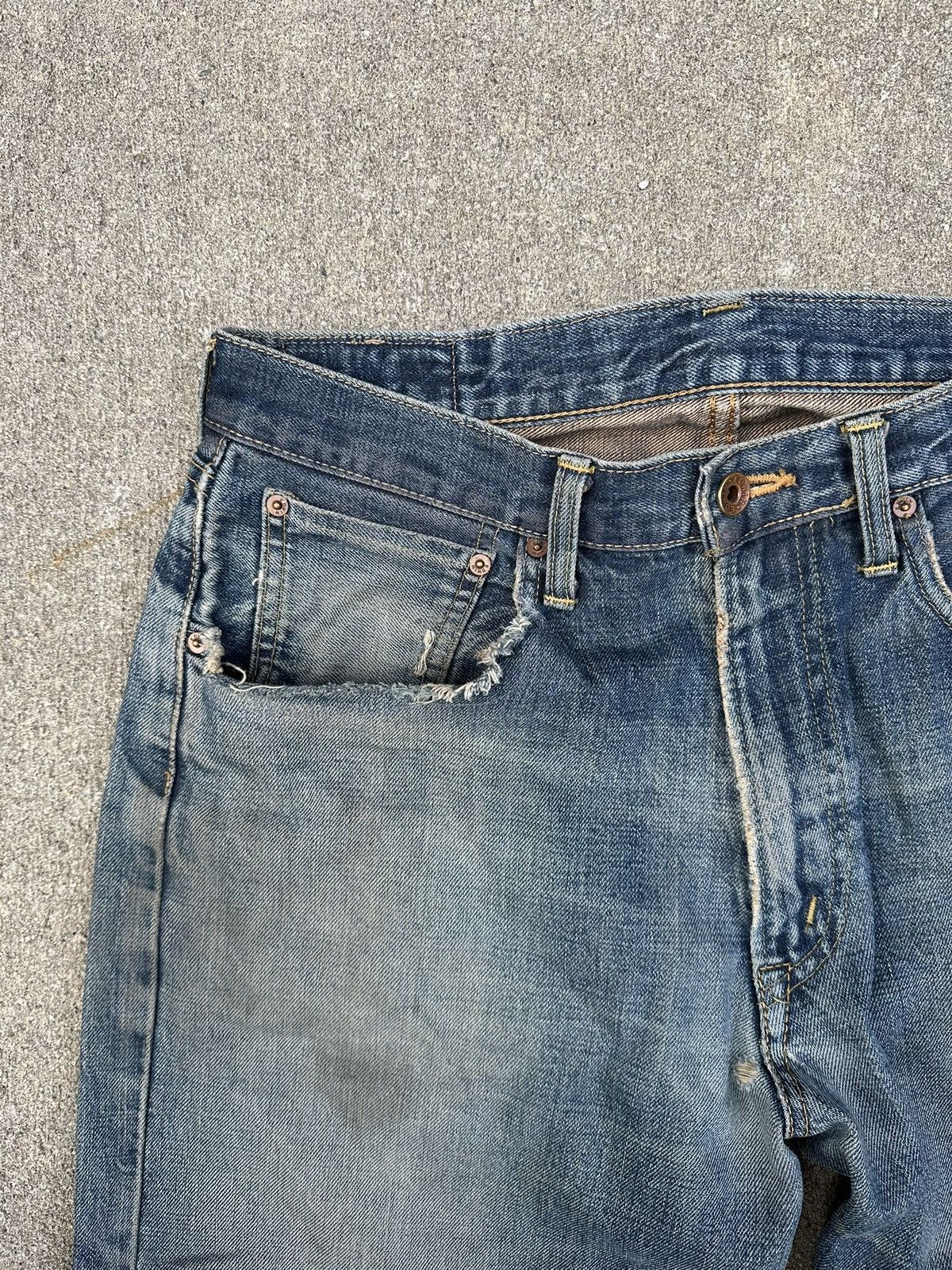 Edwin Edwin distressed faded jeans Size US 32 / EU 48 - 7 Thumbnail