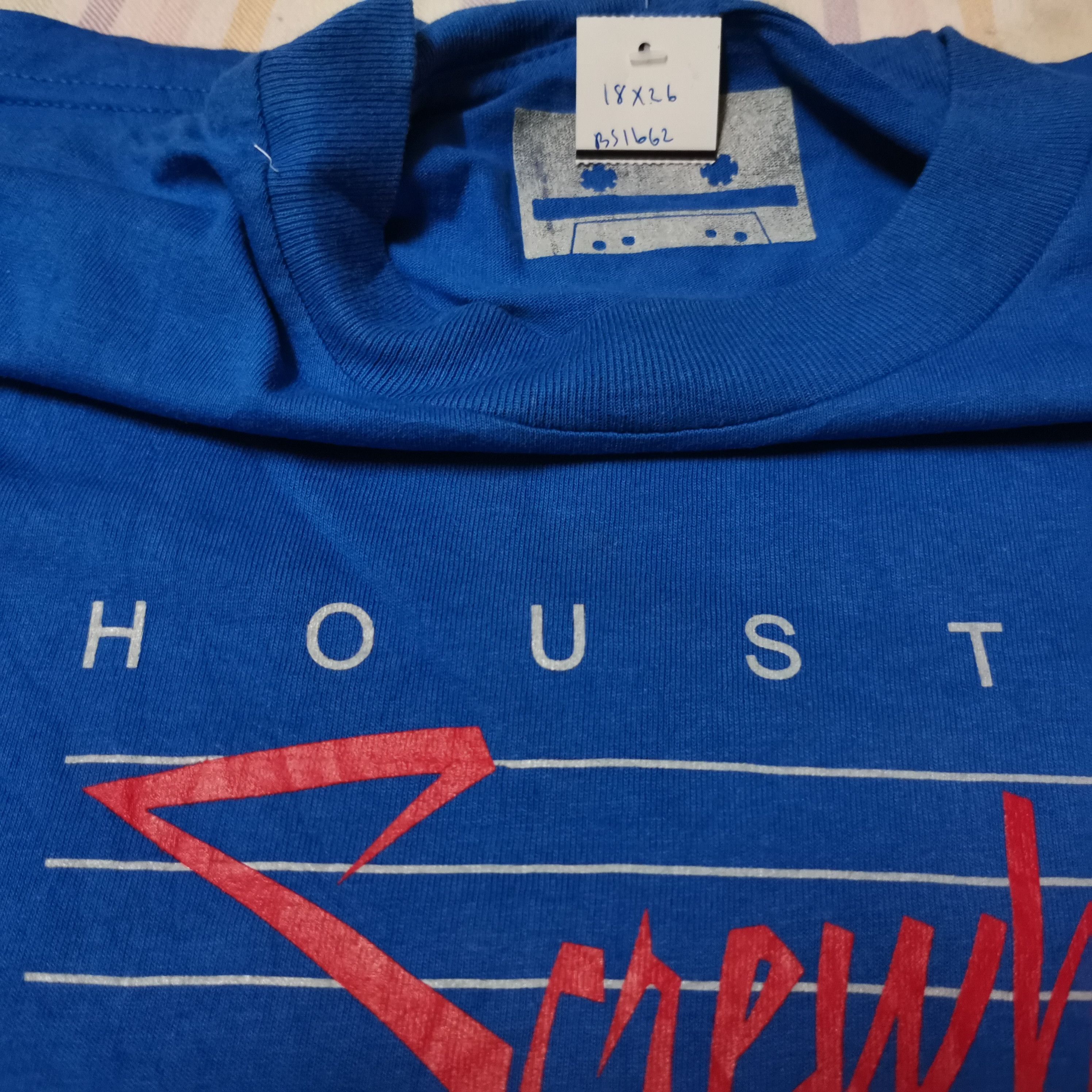 Vintage Vintage Houston Screwheads T Shirt Size US XS / EU 42 / 0 - 4 Thumbnail