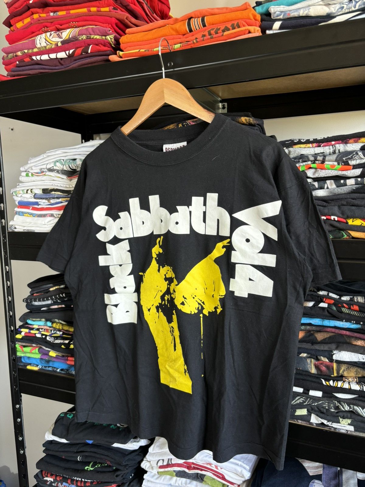 Black Sabbath Vintage 90s Black Sabbath Vol4 black t shirt OG Band