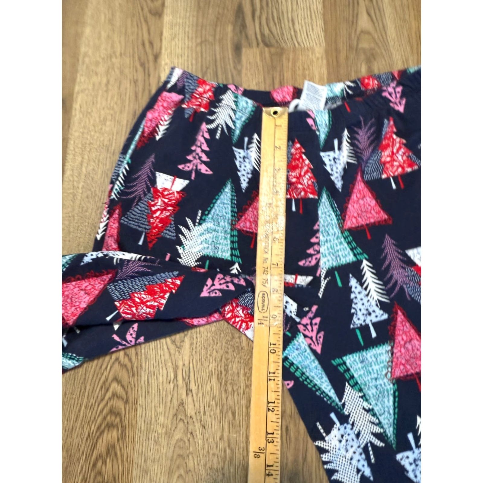 Vintage Joyspun Set Shirt Pants PJ Christmas Holiday Sleepwear Small Blue Tree Women Regular Size S / US 4 / IT 40 - 6 Thumbnail