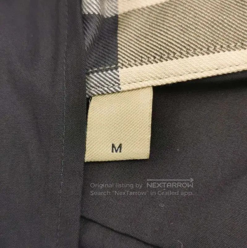 Burberry Burberry Black Cotton Long Sleeve Shirt. Size US L / EU 52-54 / 3 - 5 Thumbnail