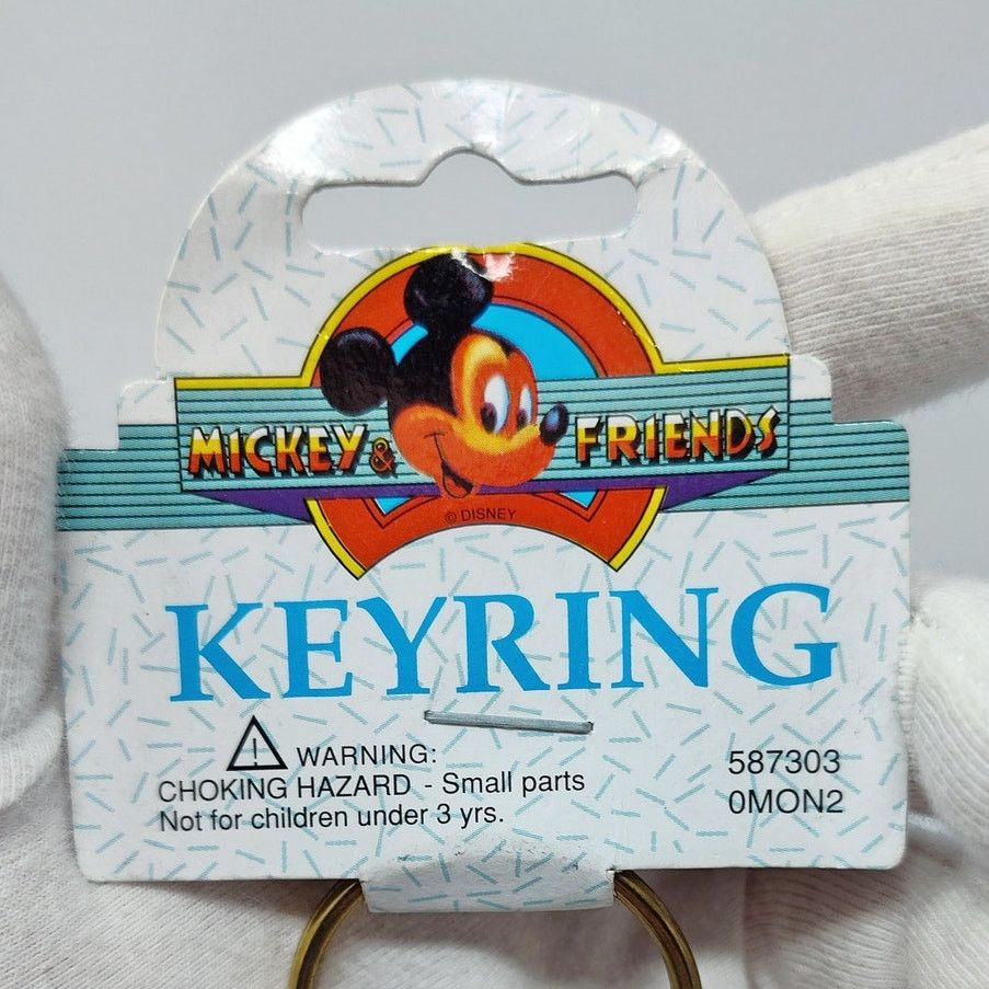 Disney Disney X Monogram Mickey Mouse Gold Glitter Keyring NOS Size ONE SIZE - 4 Thumbnail