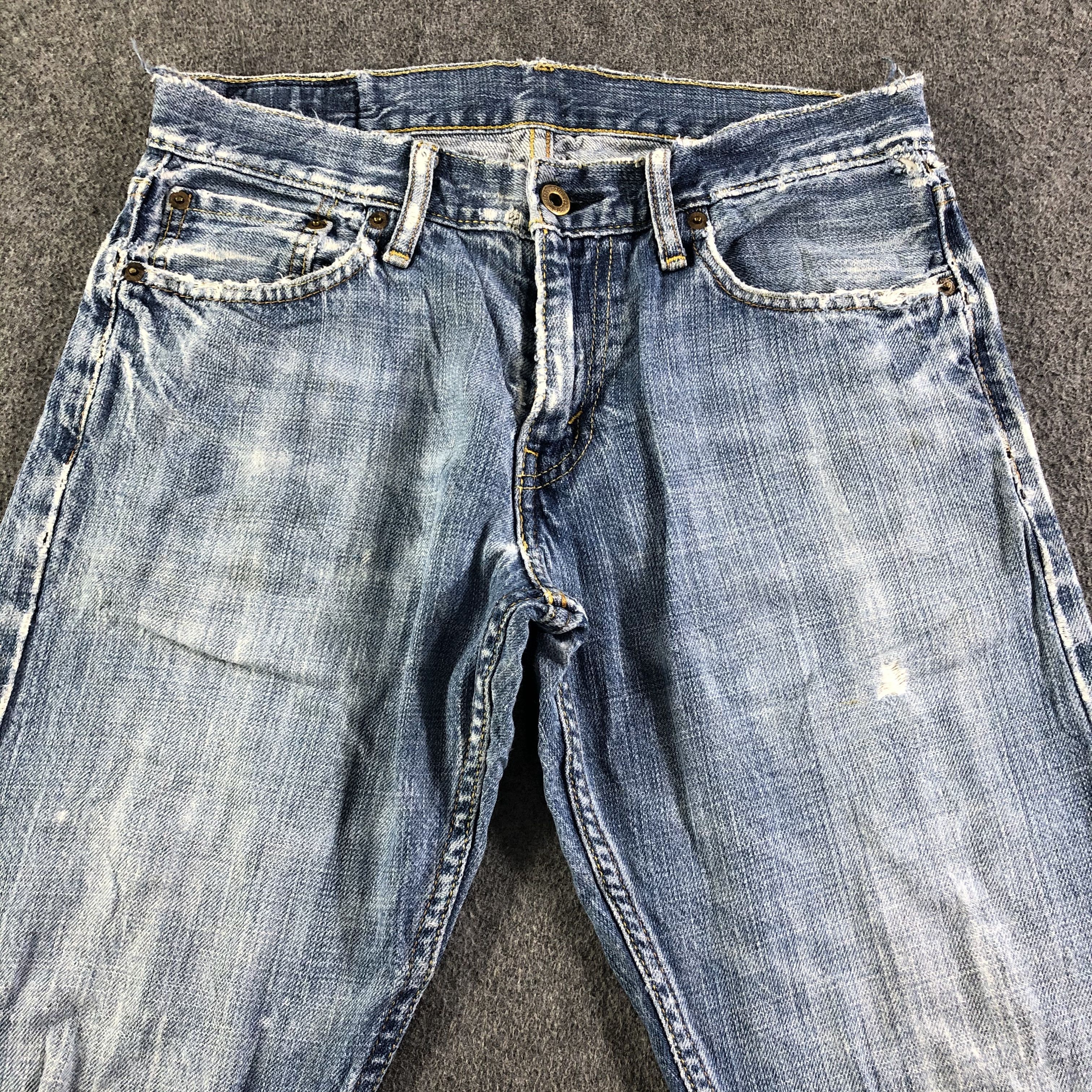 Levi's Vintage Blue Wash Levis 514 Jeans-J3146 Size US 31 - 3 Thumbnail
