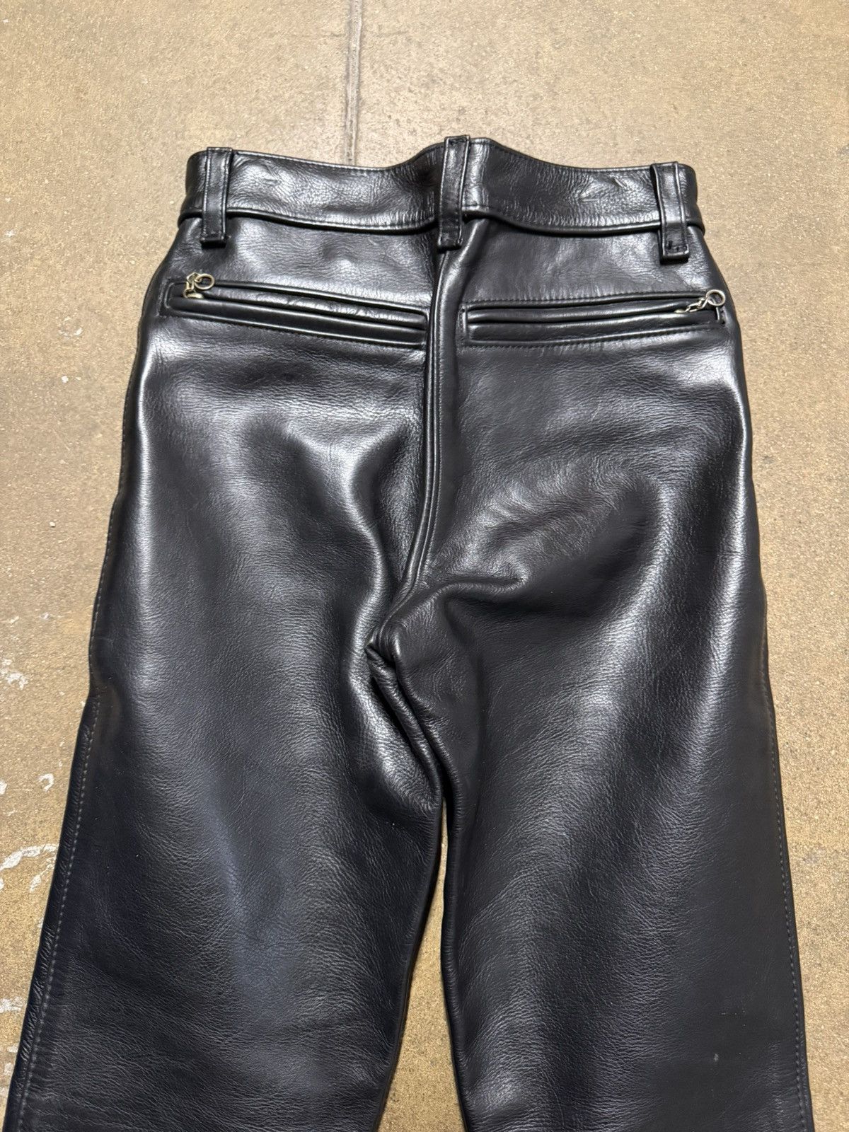 Vanson Leathers Vanson Leathers genuine leather pants 28 Size US 28 / EU 44 - 6 Thumbnail