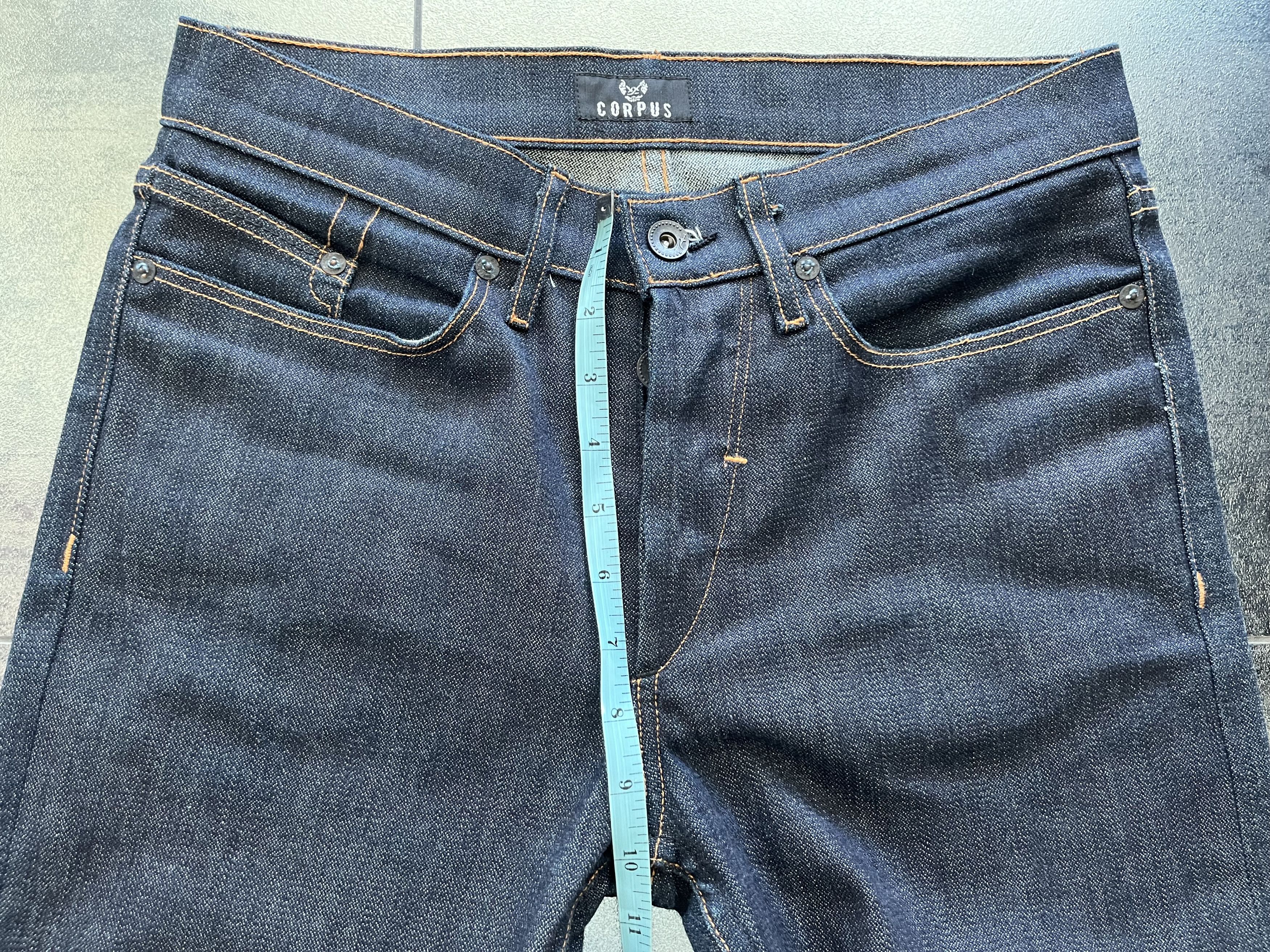Corpus Corpus Stick Skinny Dark Denim (30") Size US 30 / EU 46 - 8 Thumbnail