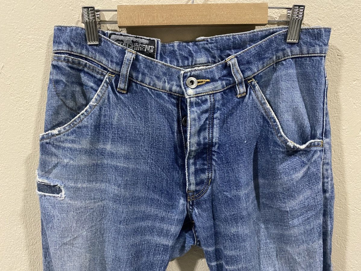 Attachment × Kazuyuki Kumagai Attachment Attachment Thrashed J Cut Flared Jeans Size US 30 / EU 46 - 3 Thumbnail