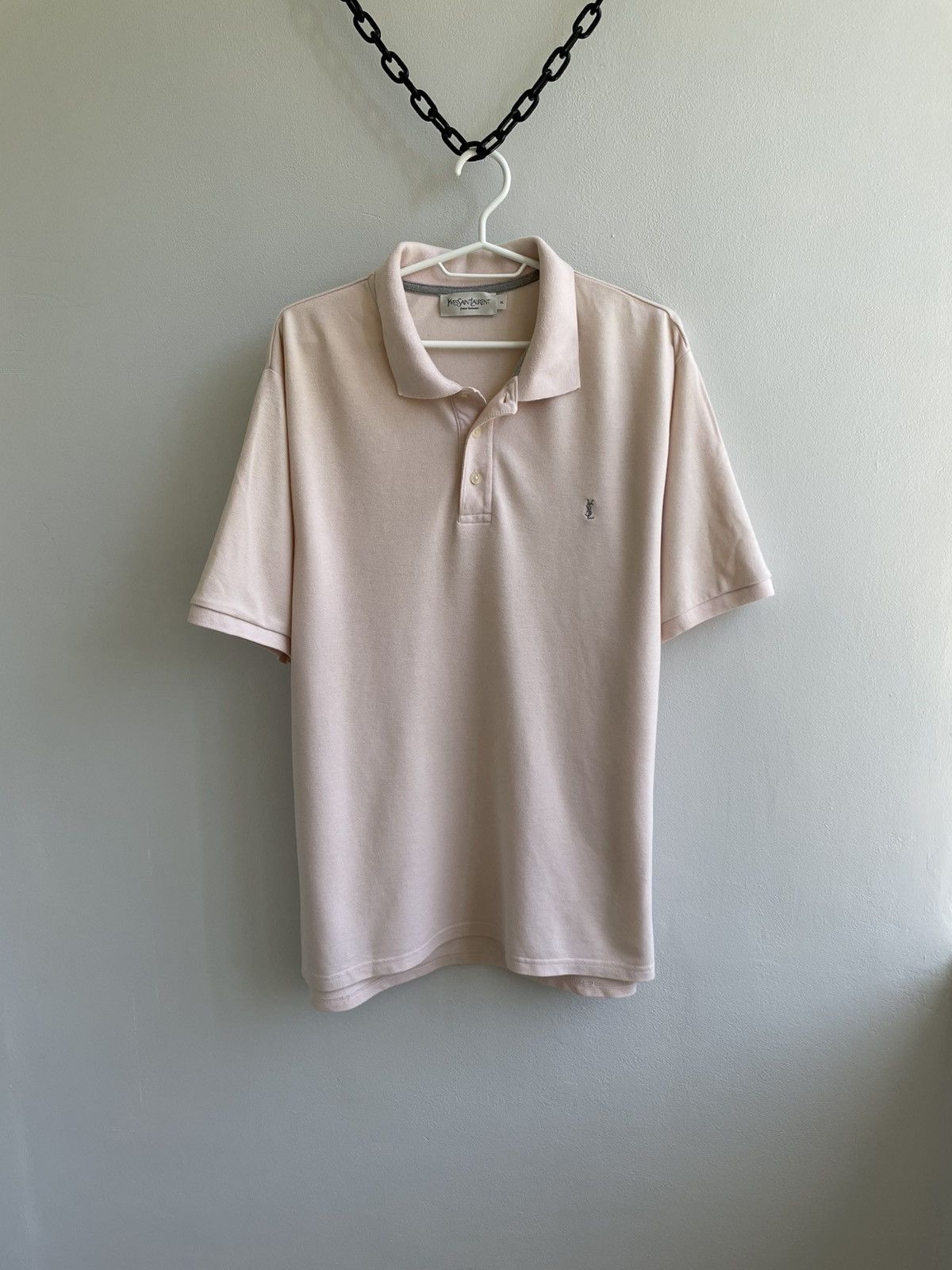 Yves Saint Laurent Yves Saint Laurent YSL Polo Shirt T Shirt Tee Vintage Luxury Size US XL / EU 56 / 4 - 1 Thumbnail