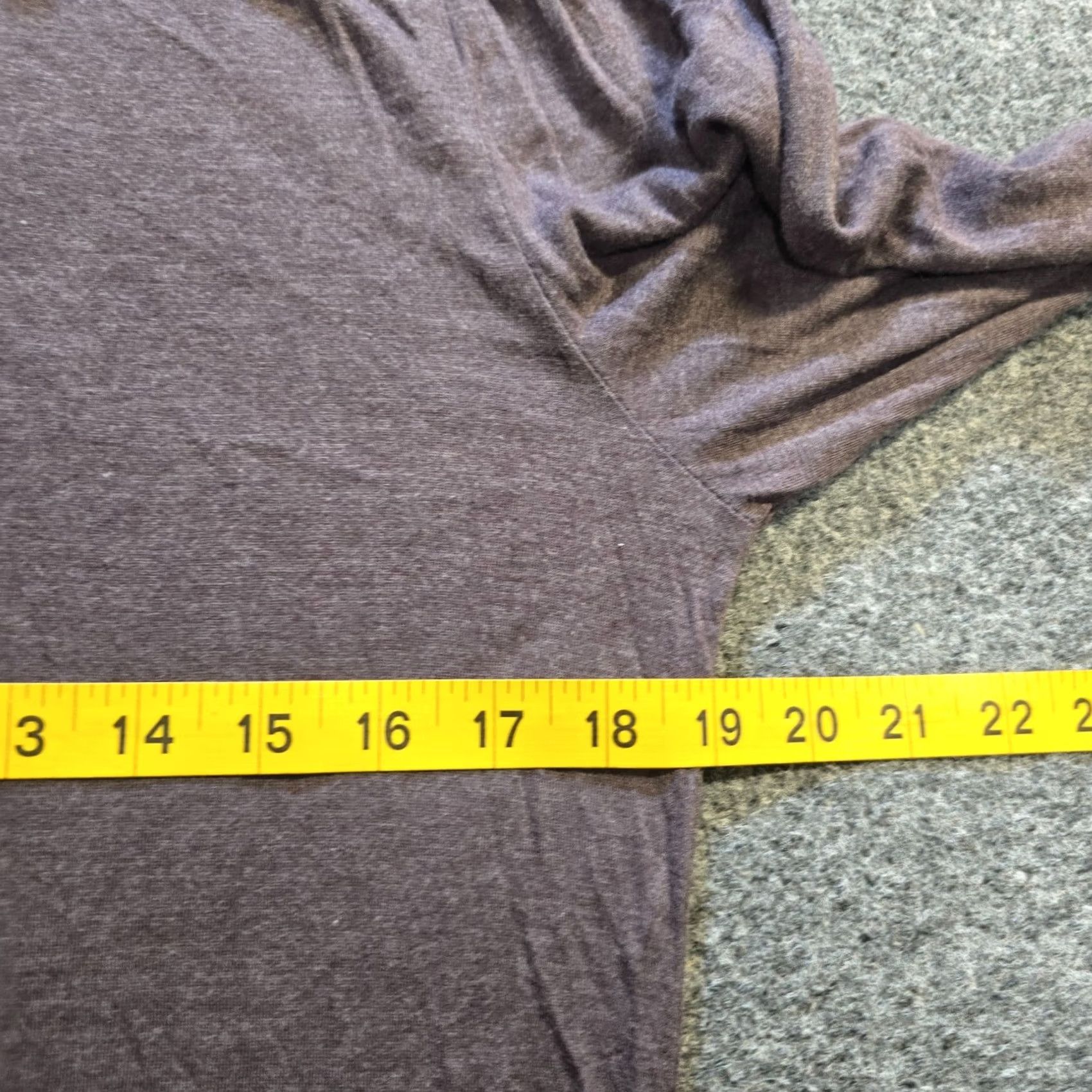FatFace Fat Face Top Womens Size 6 Purple V Neck Long Sleeve Stretchy Casual T-Shirt Regular Womens Spin Size M / US 6-8 / IT 42-44 - 5 Thumbnail