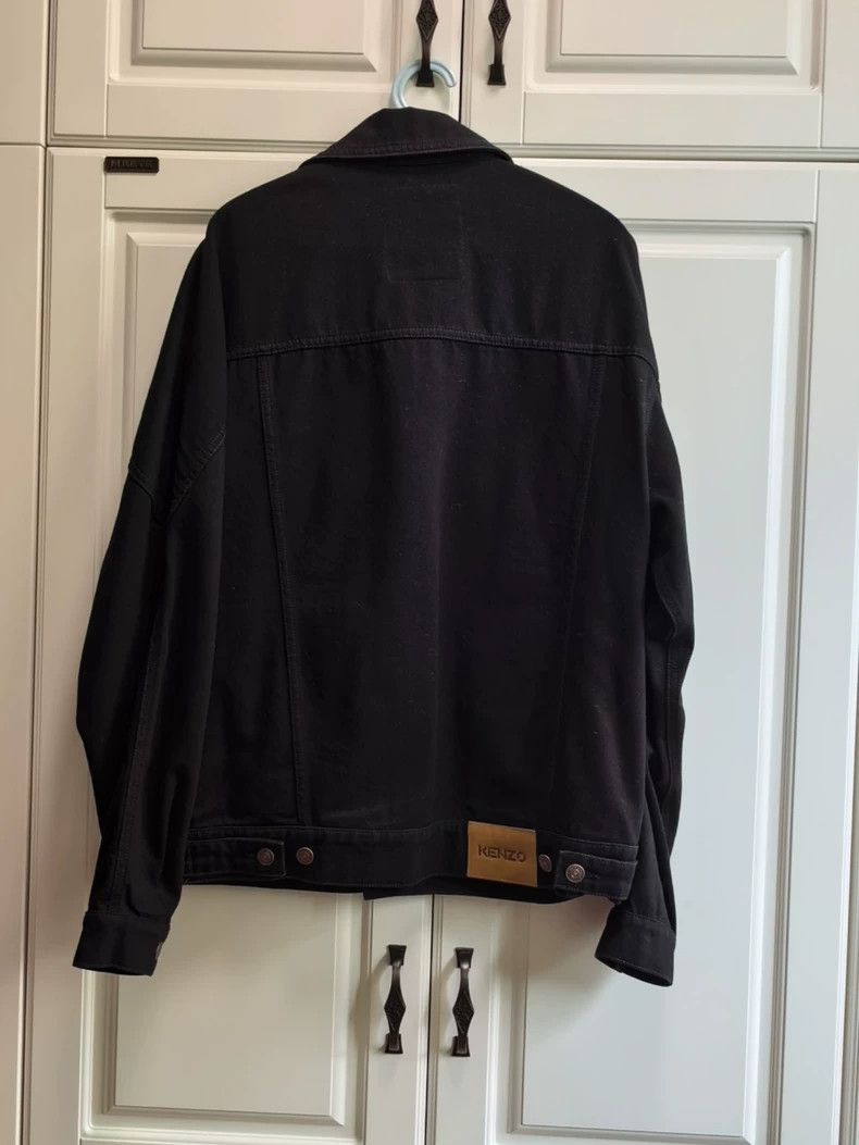 Kenzo KENZO Black denim jacket Size US M / EU 48-50 / 2 - 2 Thumbnail