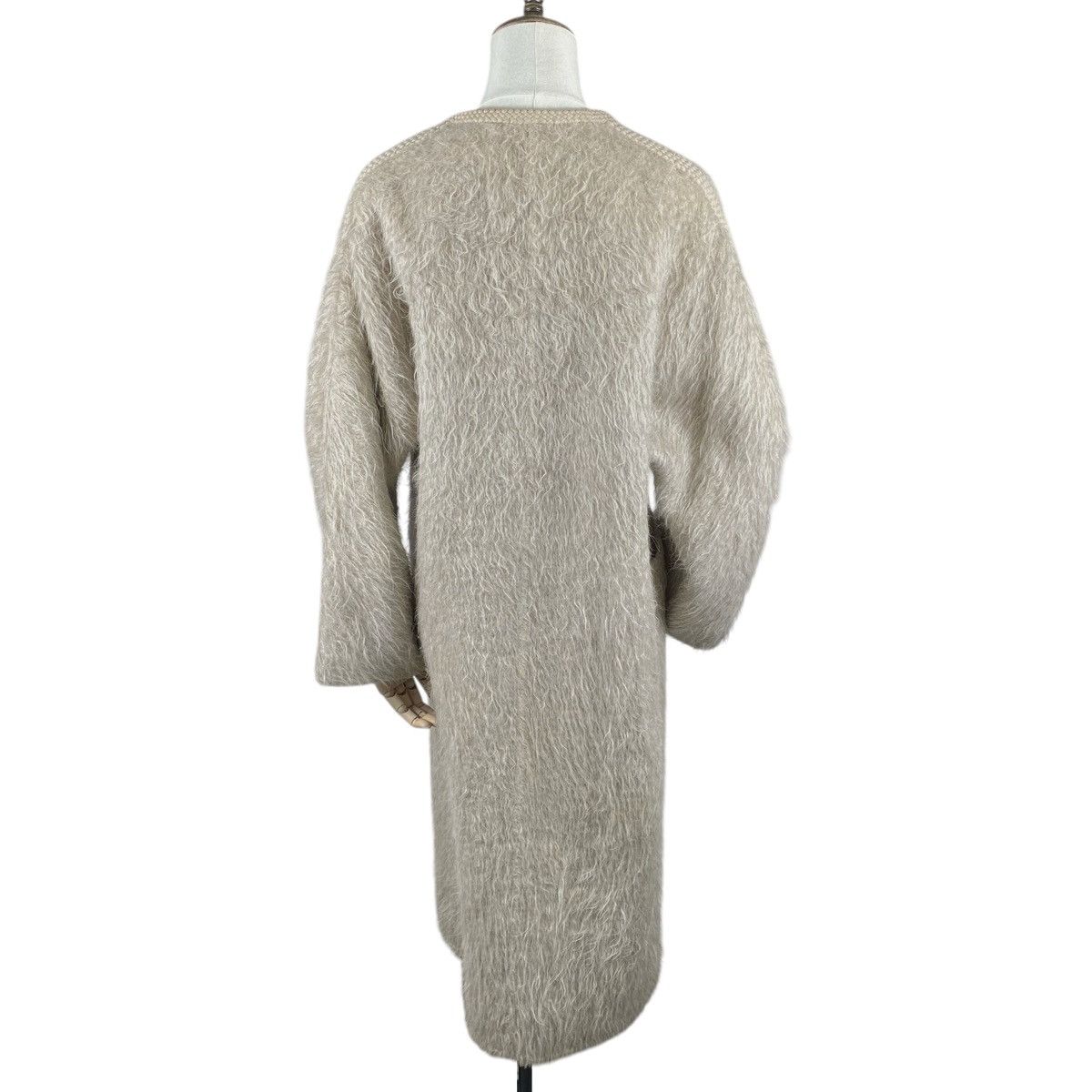 Agnona Vintage Altuna Agnona Alpaca Wool Coat Made in Italy Size S / US 4 / IT 40 - 4 Thumbnail
