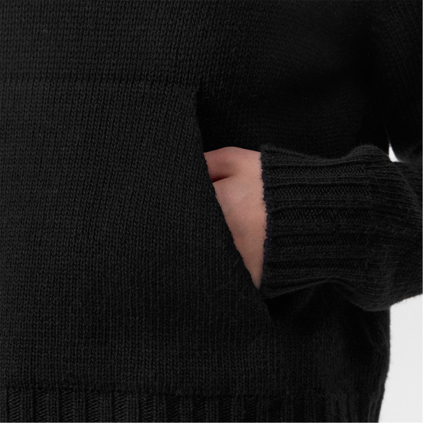 Palm Angels o1g2r1mq0325 Knit Hoodie in Black Size S / US 4 / IT 40 - 4 Thumbnail