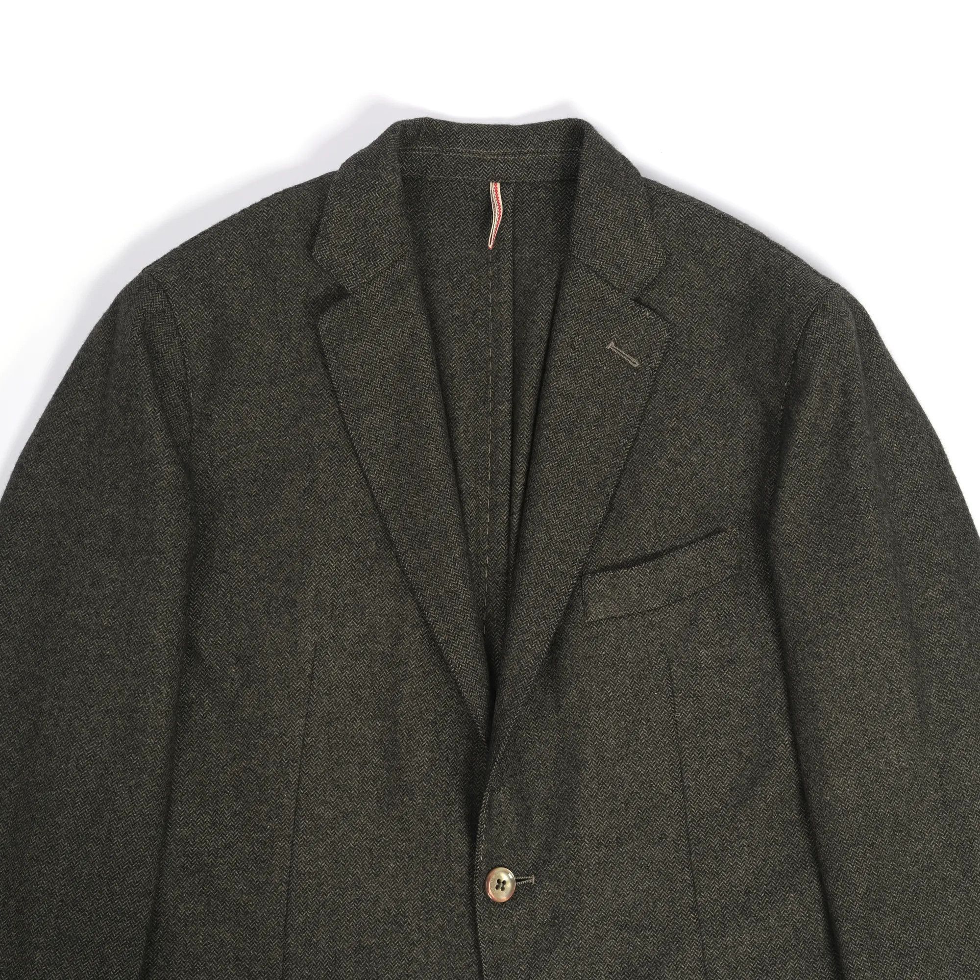 Other SANTANIELLO grey wool slack jacket (50 EU) Size 50R - 2 Thumbnail