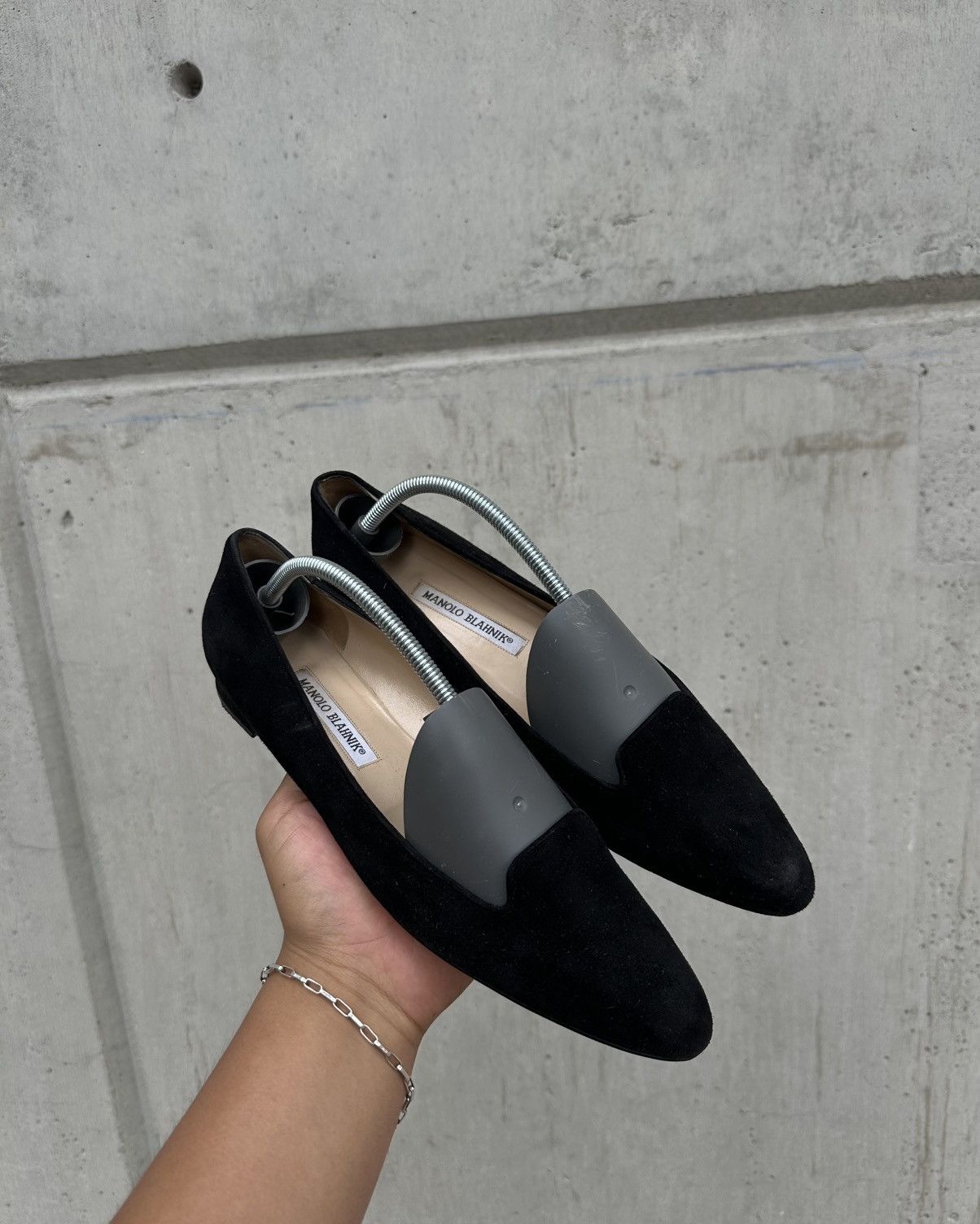 Manolo Blahnik Manolo Blahnik Pointed Loafers Size US 8 / IT 38 - 1 Thumbnail