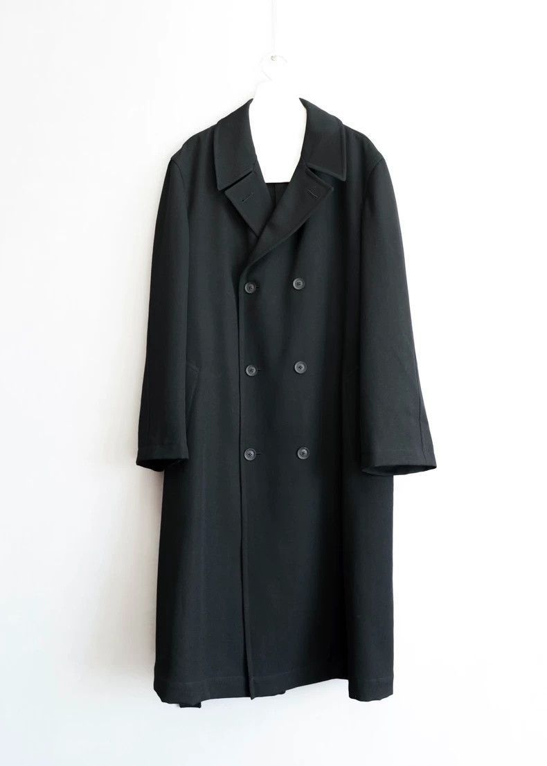 Yohji Yamamoto Yohji Yamamoto Double Breasted Coat by Yohji Yamamoto Size US L / EU 52-54 / 3 - 2 Thumbnail