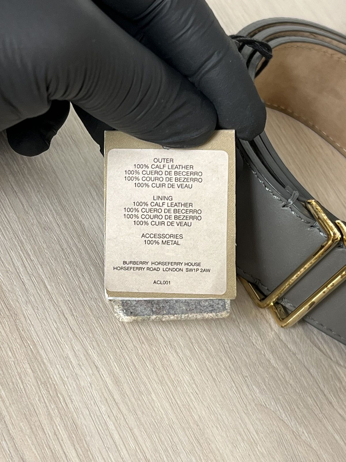 Burberry Burberry belt Size ONE SIZE - 6 Thumbnail