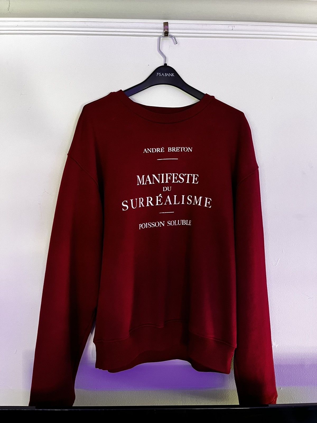 Enfants Riches Deprimes “Manifeste Du Surréalisme” Crewneck Size US L / EU 52-54 / 3 - 2 Thumbnail