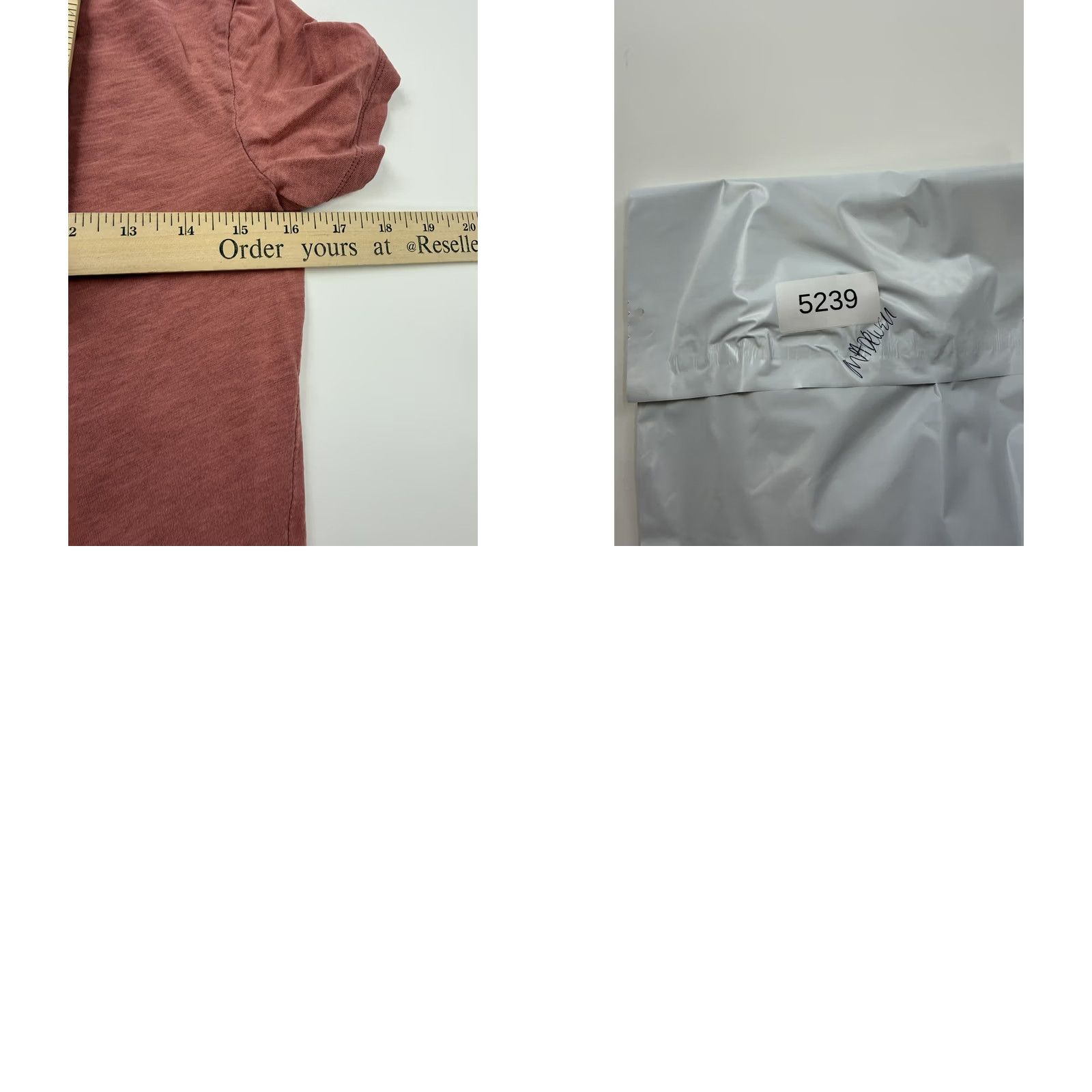 Madewell Madewell Shirt Womens XS Pink V-Neck Short Sleeve Slub Pocket Basic Tee Top Size XS / US 0-2 / IT 36-38 - 8 Thumbnail