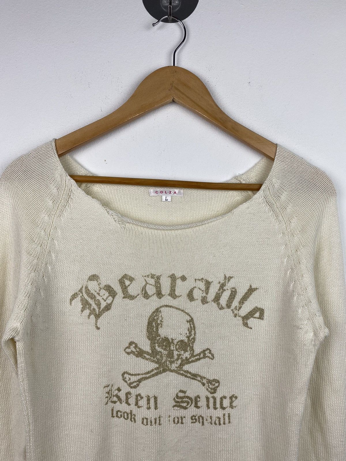 Japanese Brand Bearable Skull Knitwear Size US XS / EU 42 / 0 - 2 Thumbnail