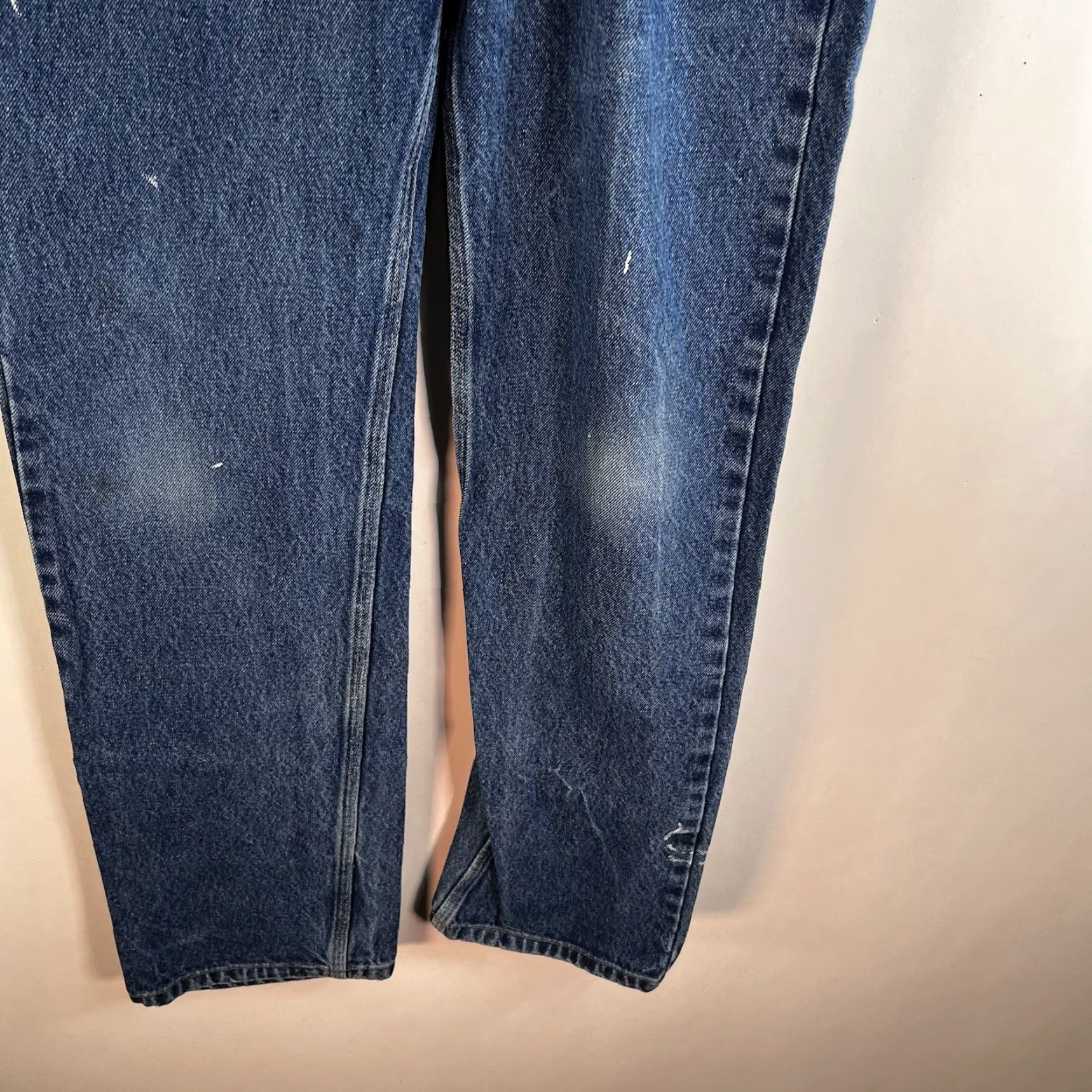 Carhartt Carhartt B480 Denim Straight Jeans Mens Size 32 X34 Blue Distressed Size US 32 / EU 48 - 4 Thumbnail