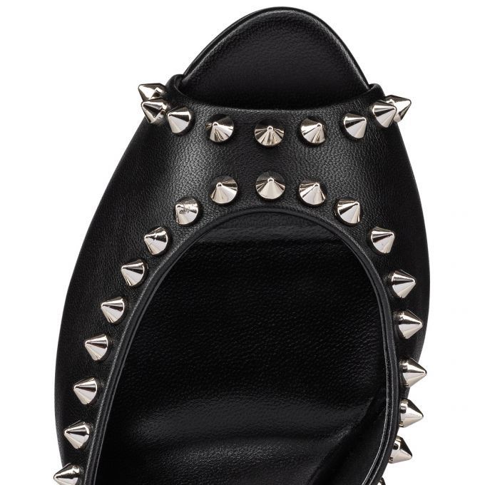 Christian Louboutin o1s1wg110924 Me Dolly Spike Heeled in Black Size US 6 / IT 36 - 3 Thumbnail
